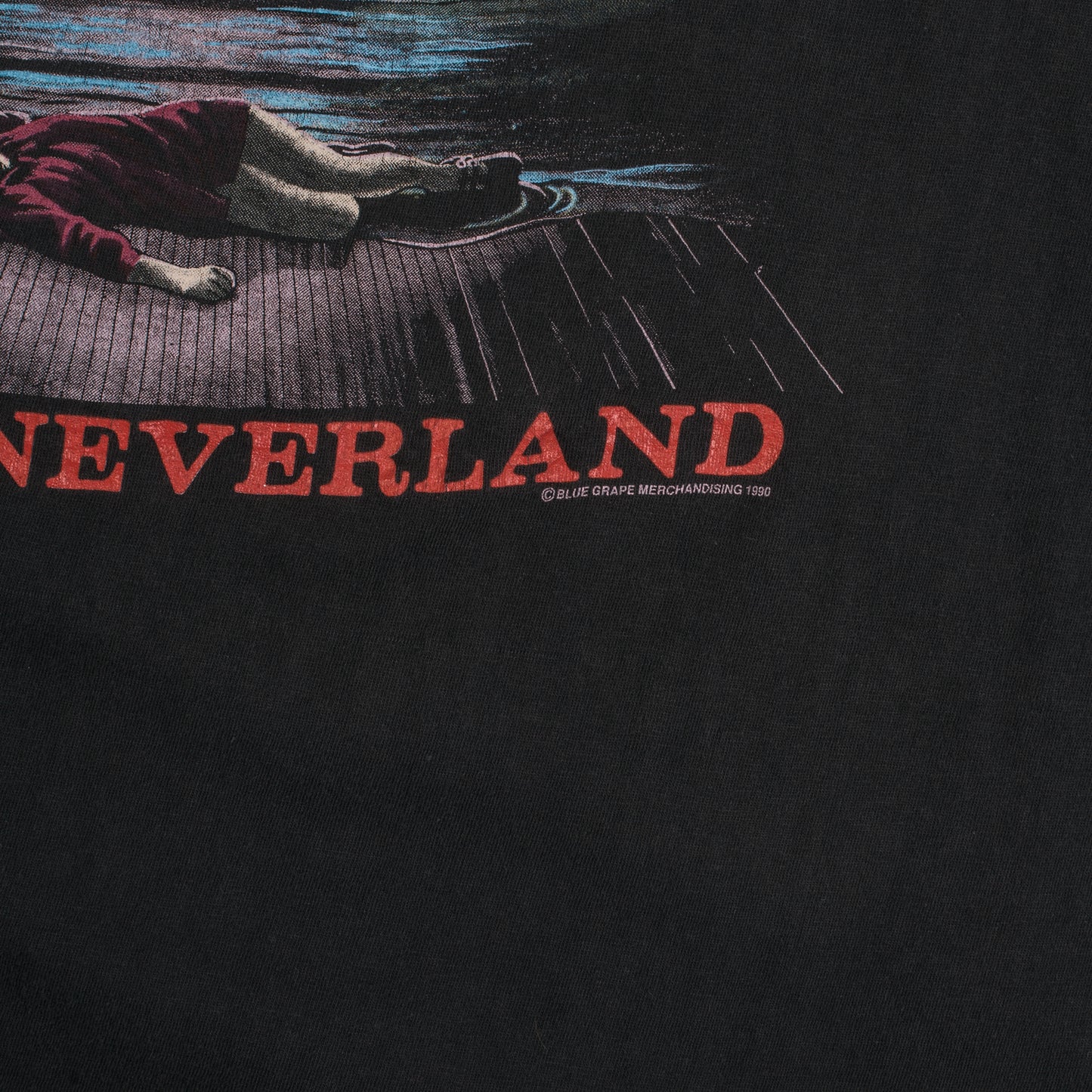 Vintage 1990 Annihilator Never, Neverland T-Shirt