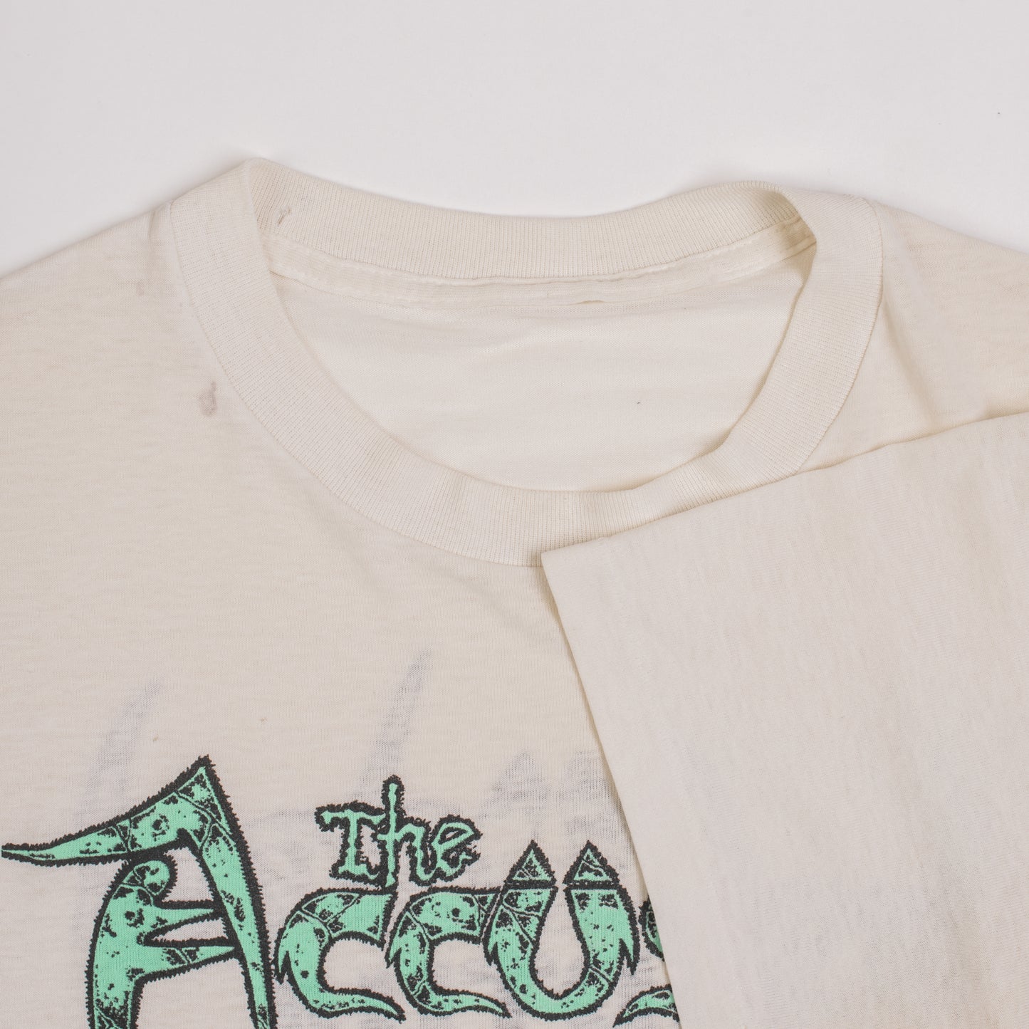 Vintage 1988 The Accused Martha Sucks Brains T-Shirt