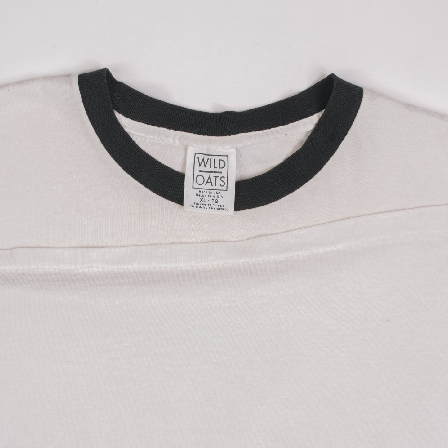 Vintage 90’s Orange 9mm Ringer T-Shirt