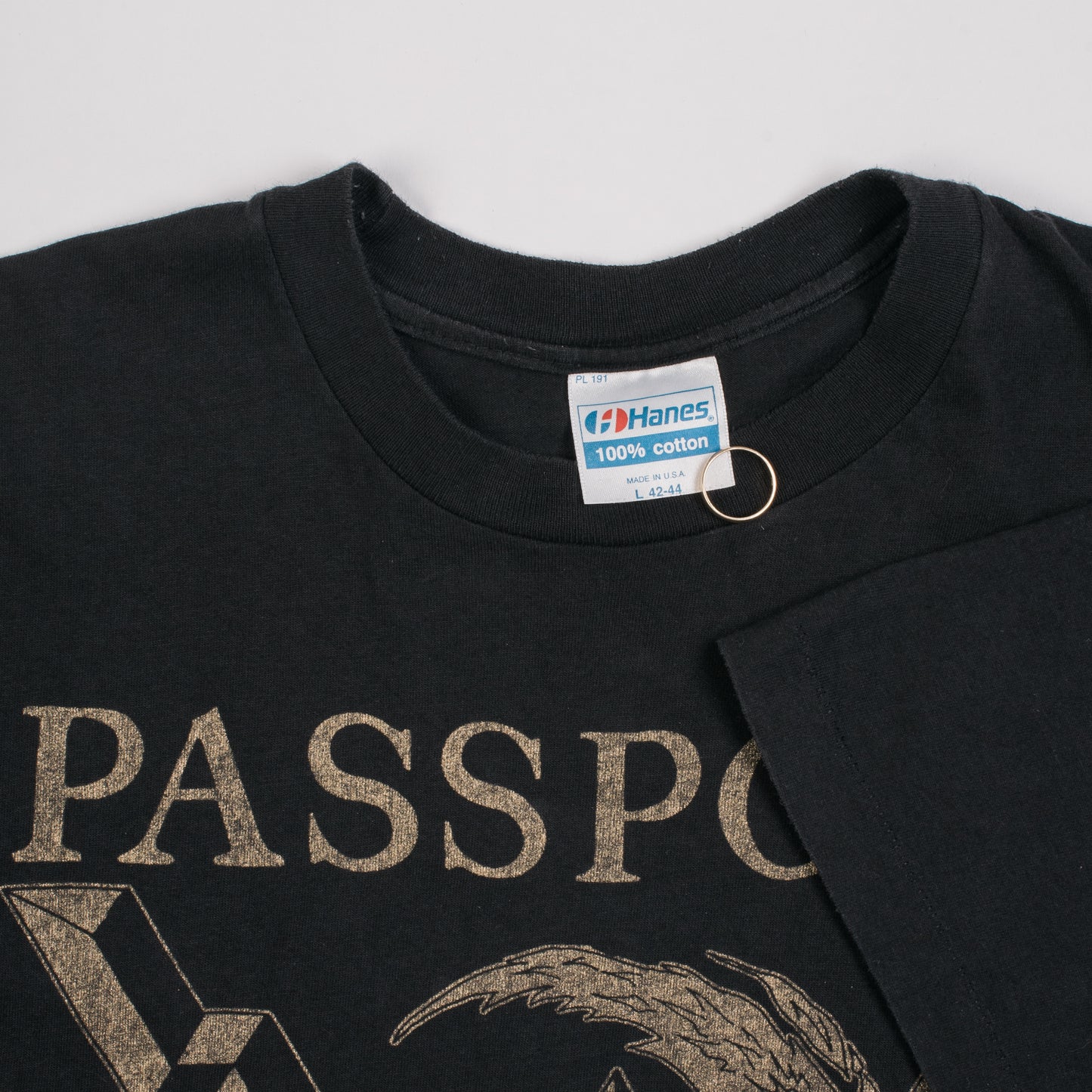 Vintage 1990 Verbal Abuse Passport European Tour T-Shirt