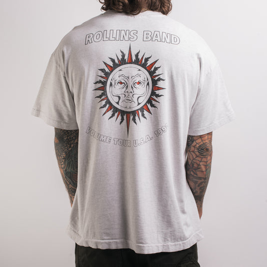 Vintage 1992 Rollins Band Volume Tour T-Shirt