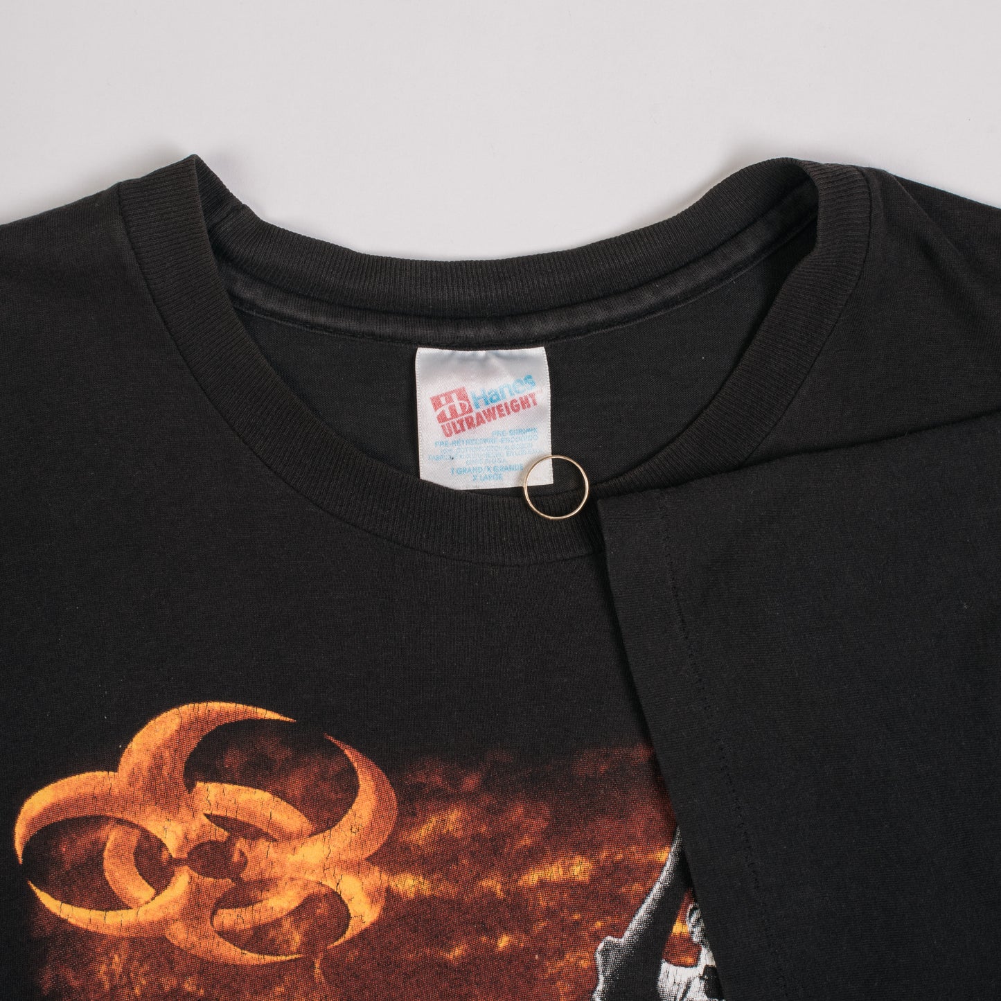 Vintage 1993 Biohazard Urban Chaos T-Shirt