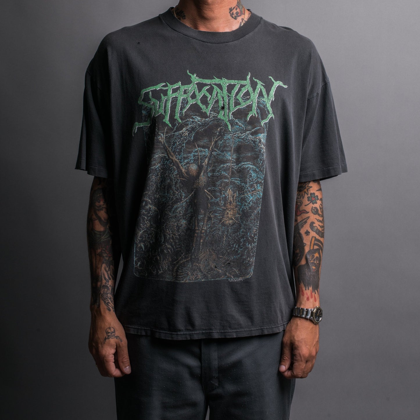 Vintage 1995 Suffocation Pierced From Within T-Shirt