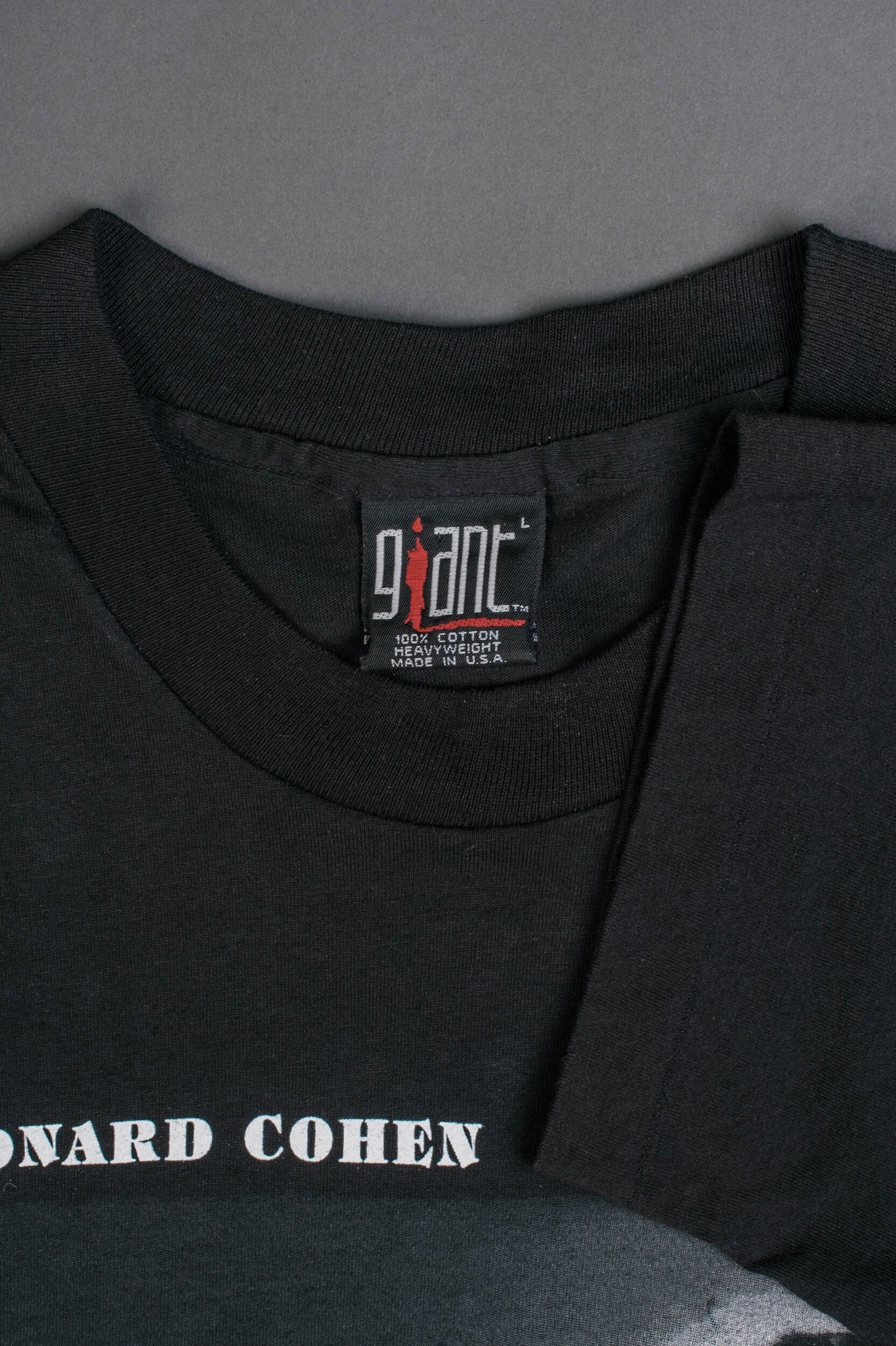 Vintage 1992 Leonard Cohen The Future T-Shirt