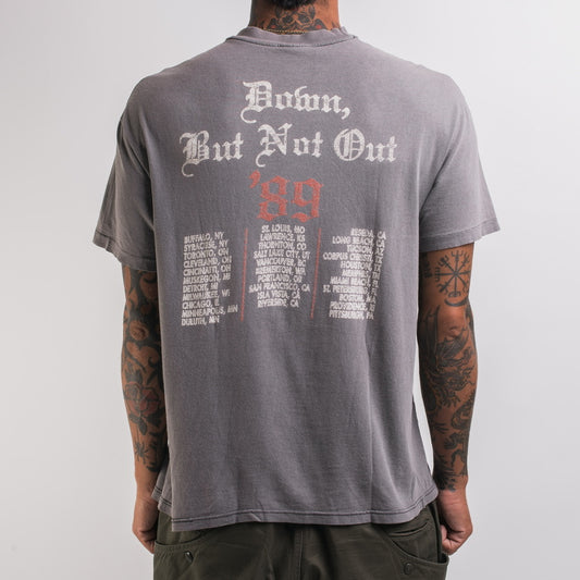 Vintage 1989 Cro-Mags Down But Not Out Tour T-Shirt