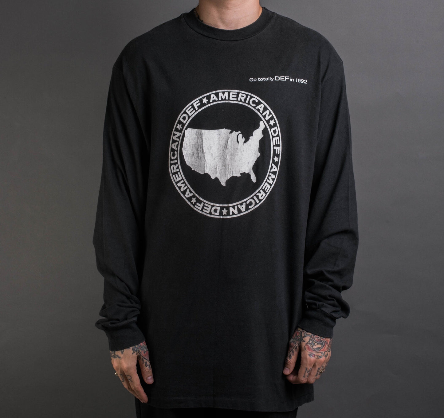 Vintage 1992 Def Jam Records Go Totally Def Longsleeve