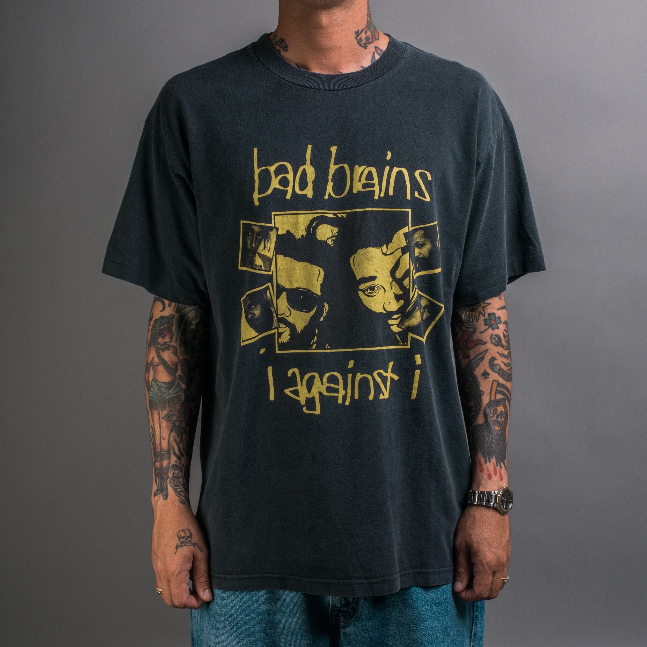 Vintage 90's Bad Brains I Against I SST Records T-Shirt – Mills