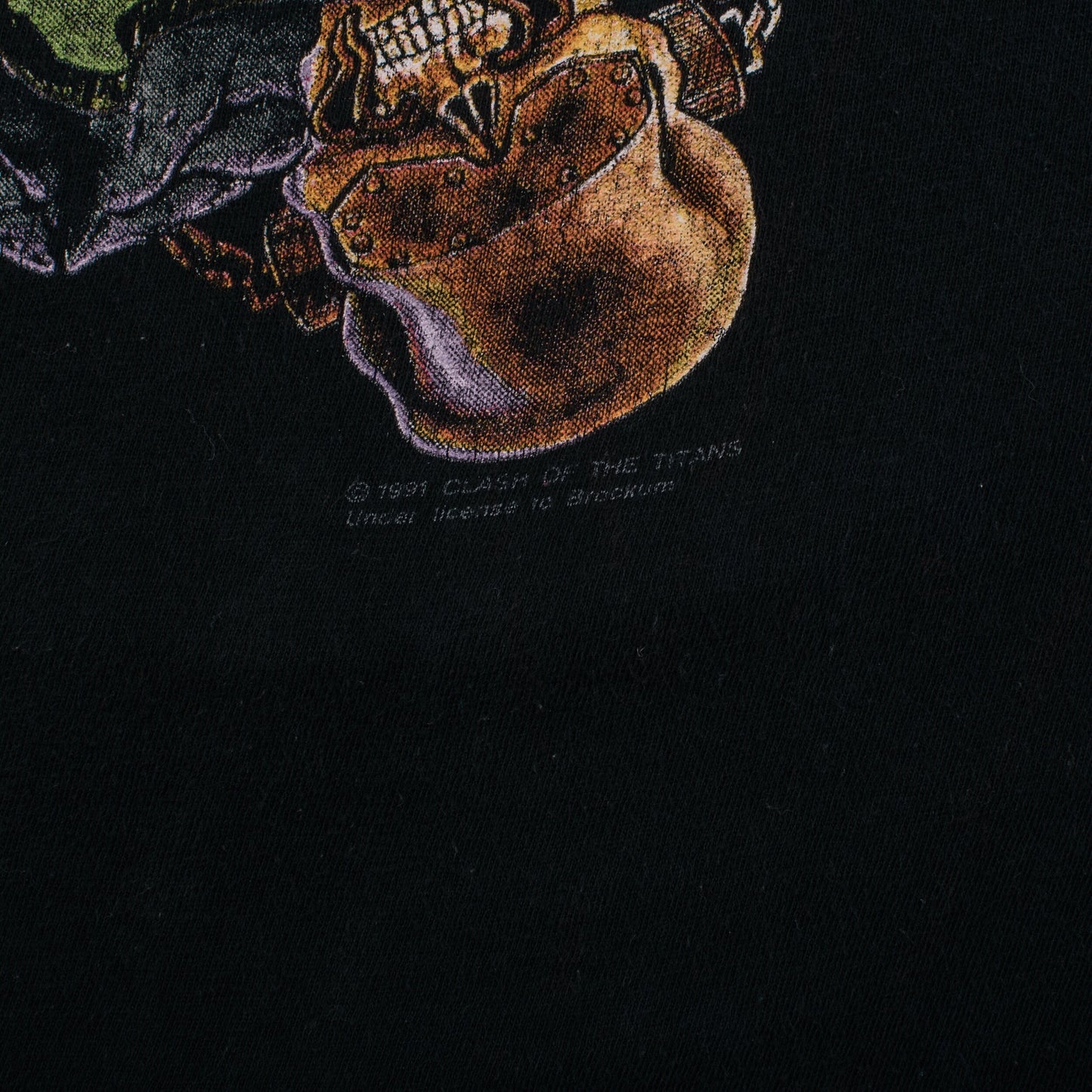 Vintage 1991 Clash Of Titans Tour T-Shirt