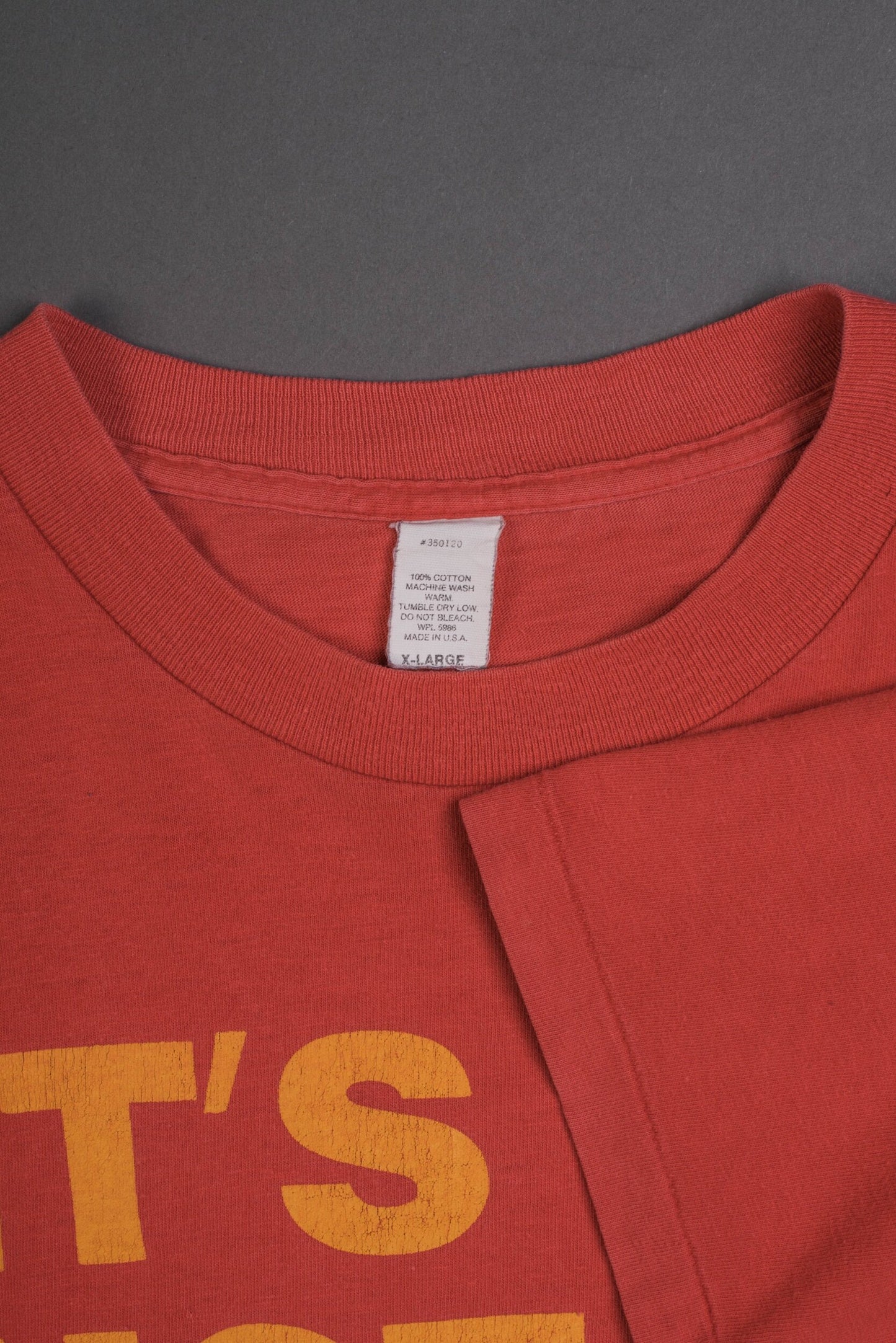 Vintage 90’s It’s Okay Not To Drink PPP Fanzine Boot T-Shirt