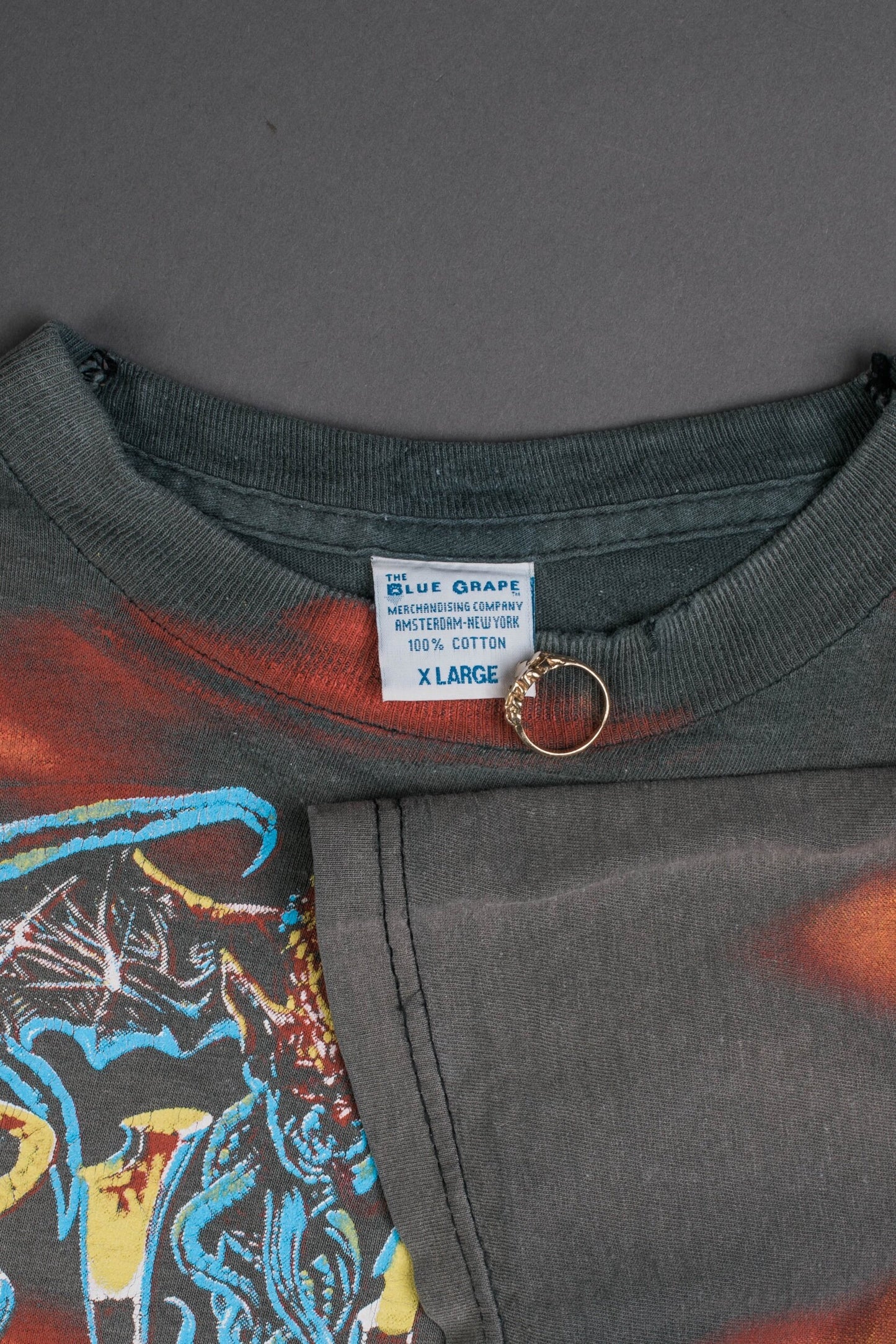 Vintage 1993 Obituary The End Complete All Over Print T-Shirt