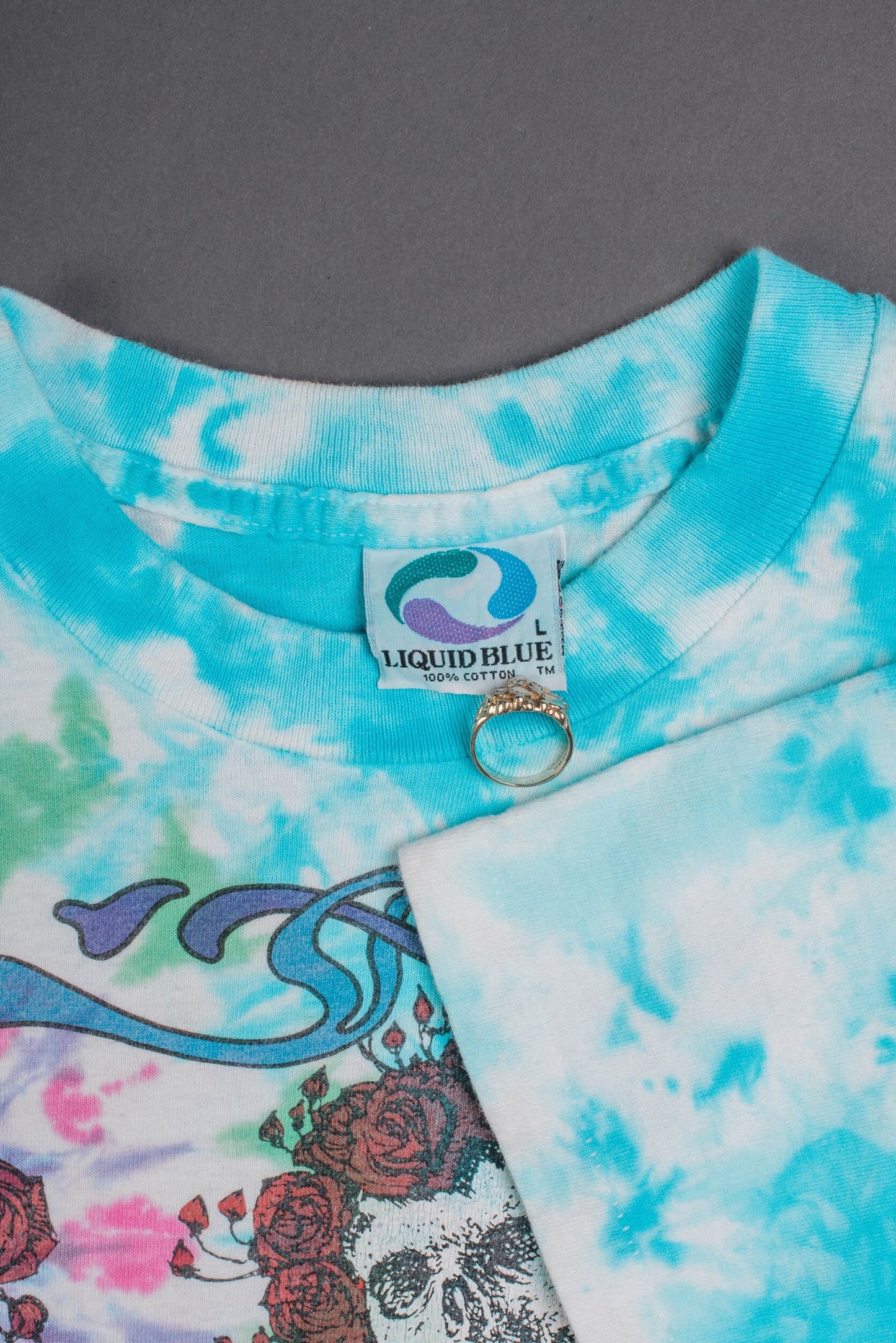 Vintage 1990 Grateful Dead 25 Years Dead Anniversary Tie DyeT-Shirt