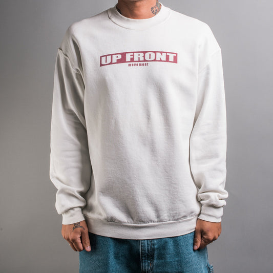 Vintage 1999 Up Front Movement European Tour Sweatshirt