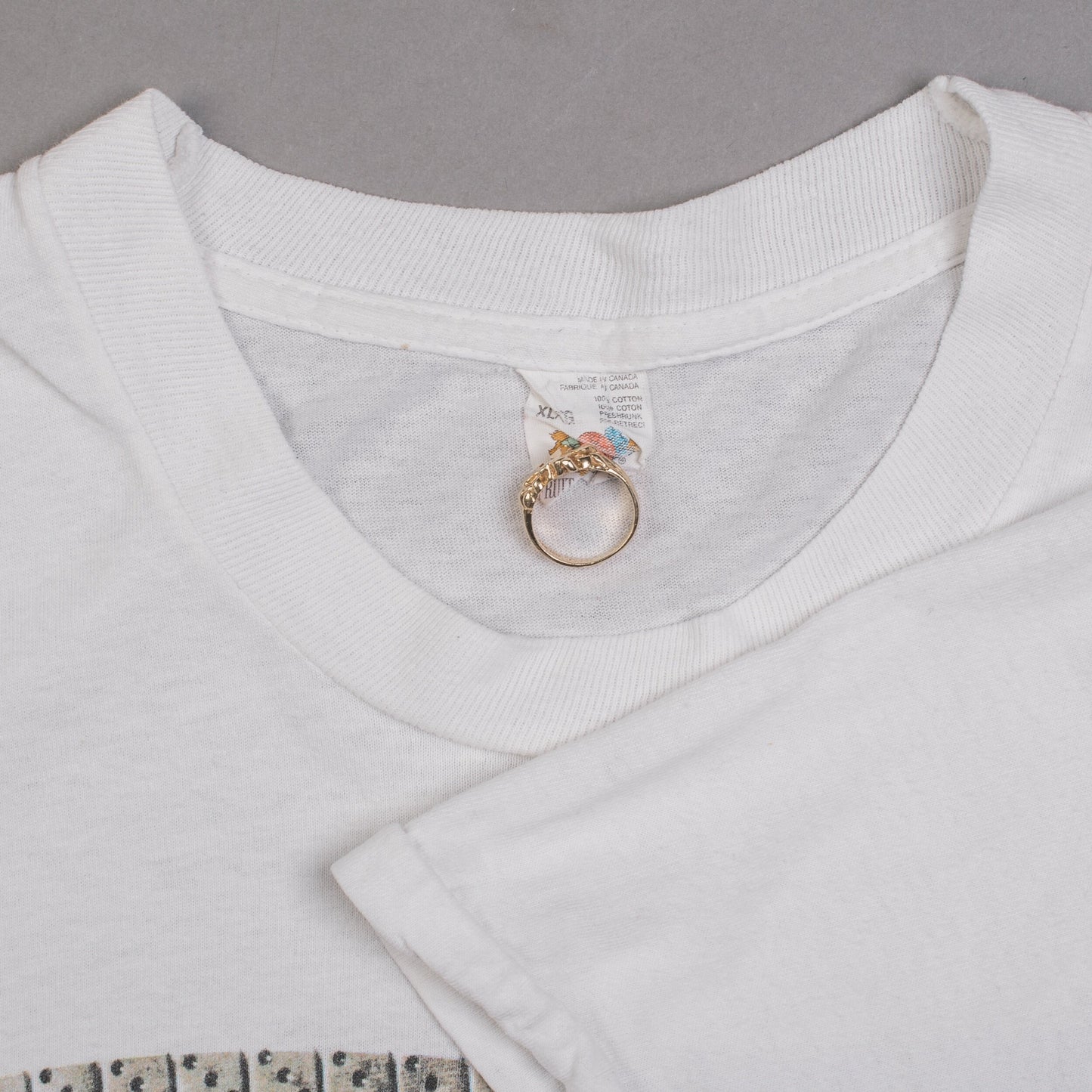 Vintage 1991 Rush Roll The Bones Tour T-Shirt