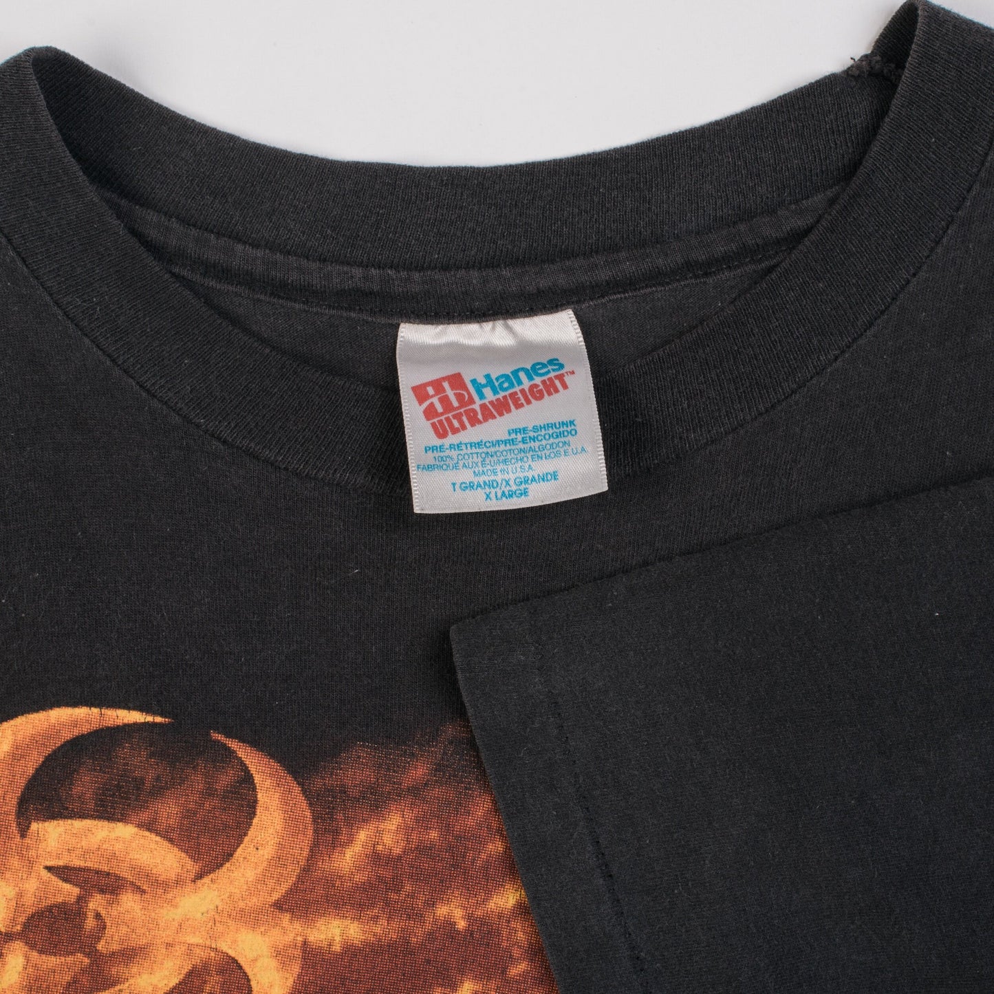 Vintage 1994 Biohazard Urban Chaos T-Shirt