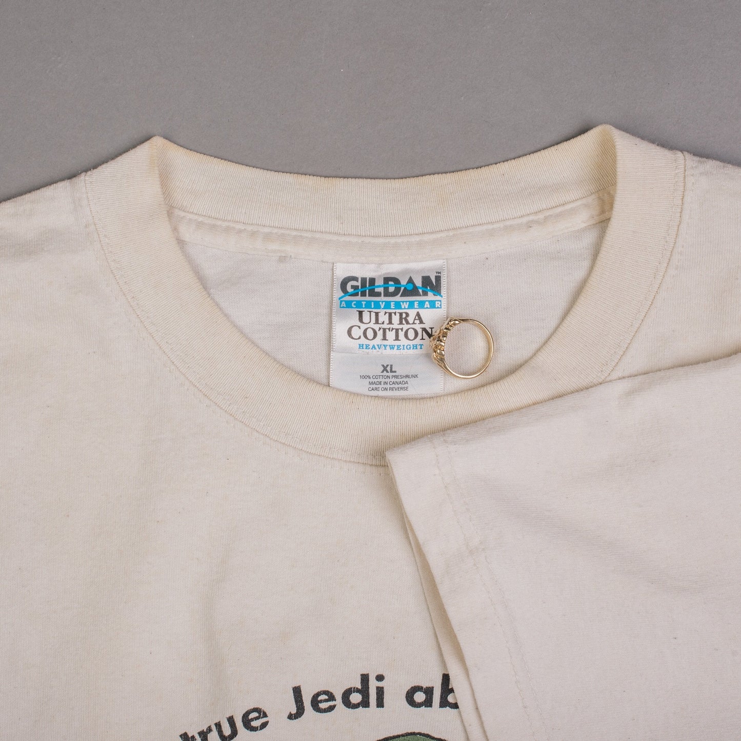 Vintage 90’s Bridge Nine Records Straight Edge Alliance Yoda T-Shirt