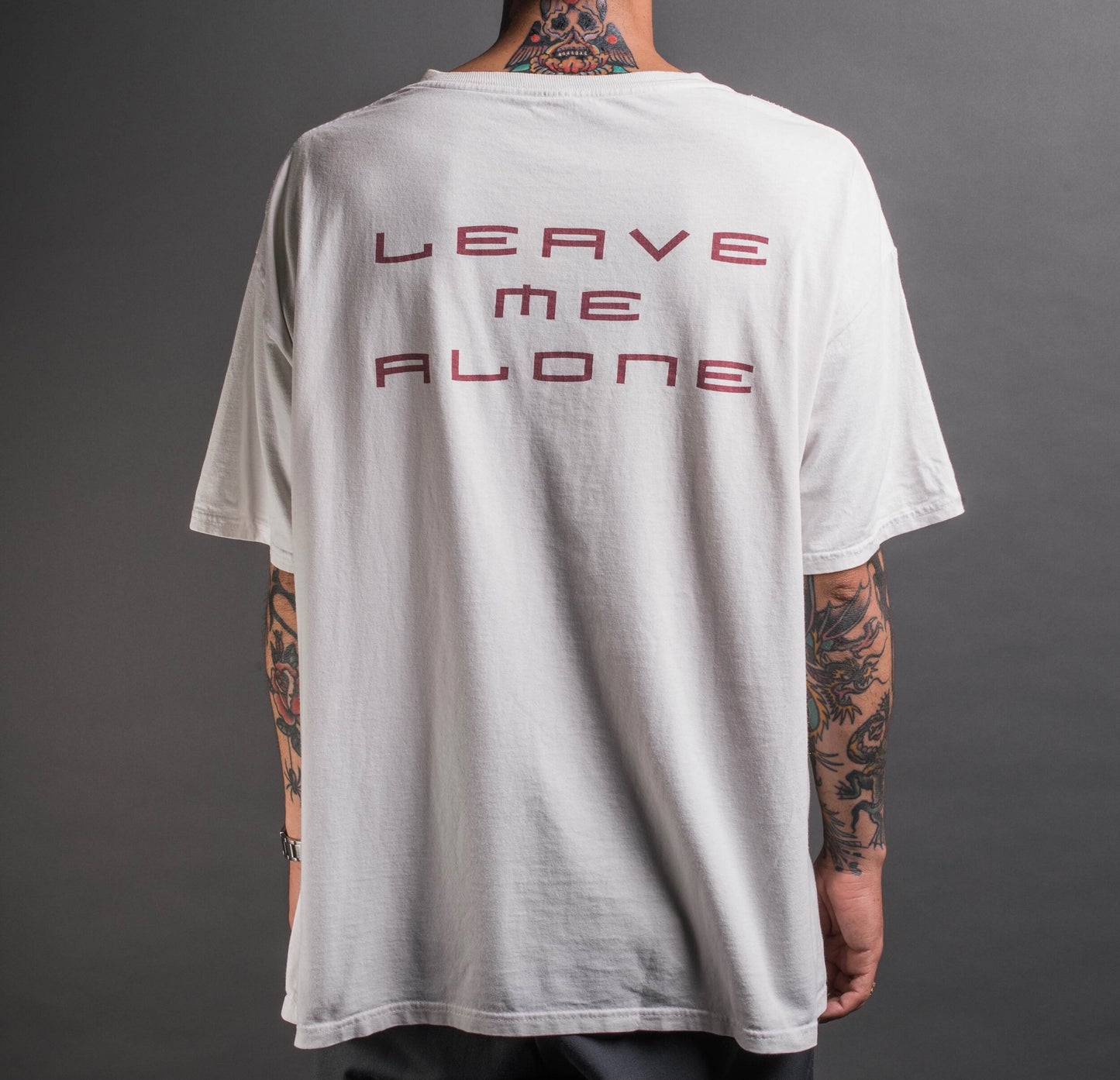 Vintage 1996 The Smashing Pumpkins Leave Me Alone T-Shirt