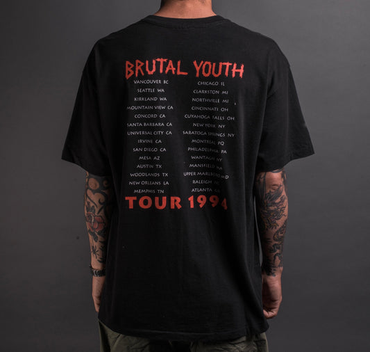 Vintage 1994 Elvis Costello Brutal Truth Tour T-Shirt