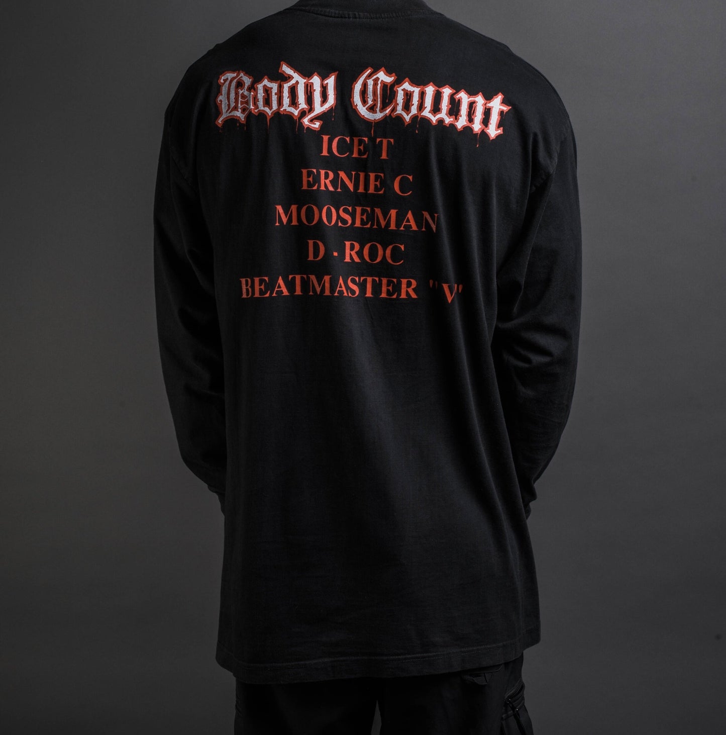 Vintage 1992 Body Count Cop Killer Longsleeve