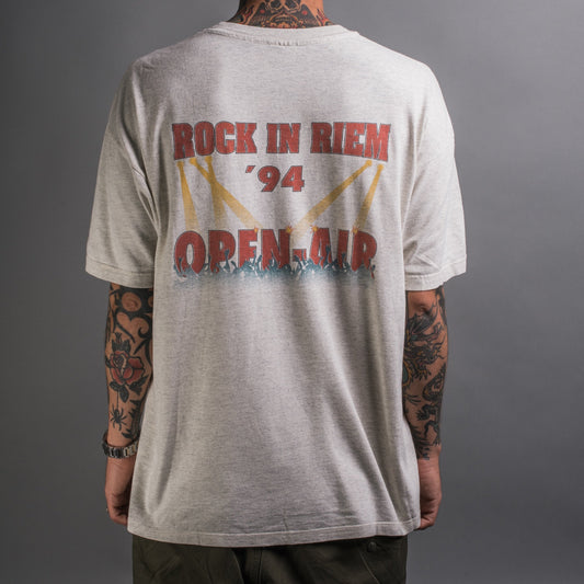 Vintage 1994 MTV Rock In Riem Open Air T-Shirt