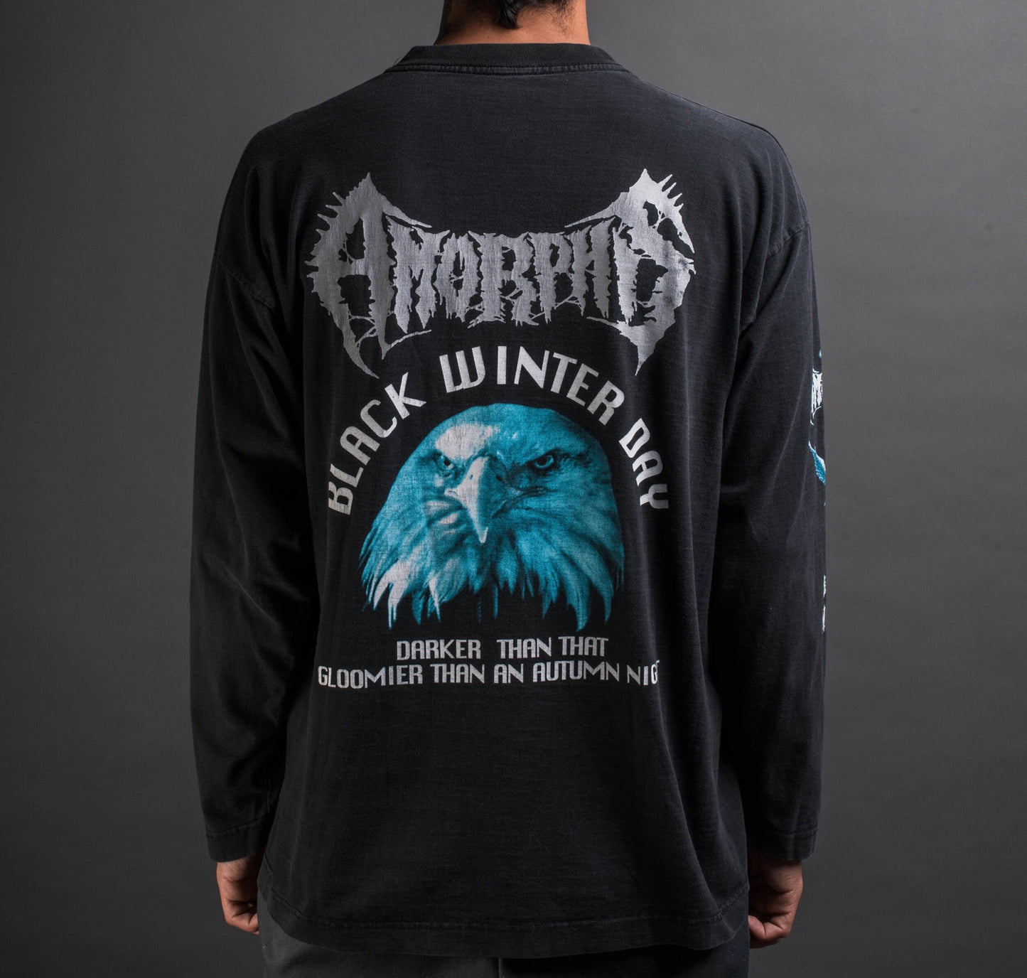 Vintage 90’s Amorphis Black Winter Day Longsleeve