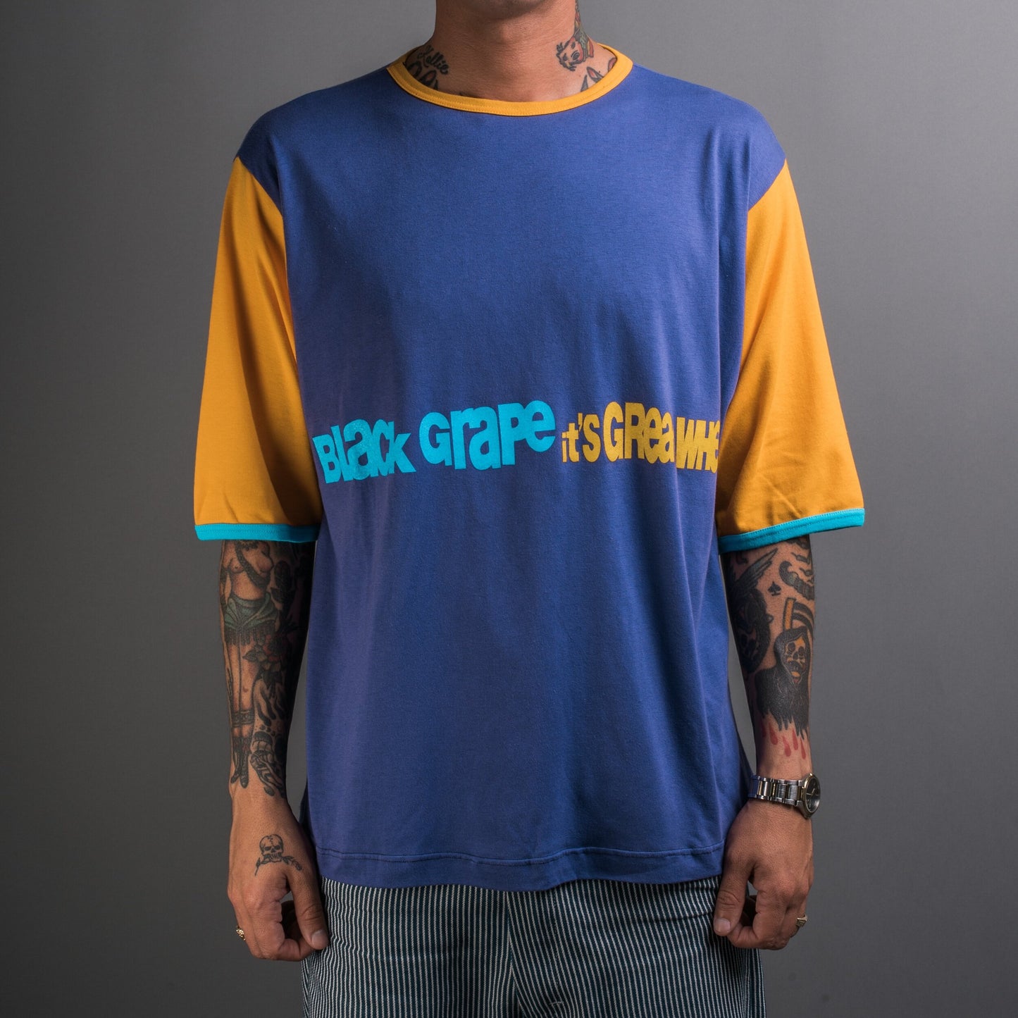 Vintage 90’s Black Grape It's Great When You're Straight...Yeah T-Shirt