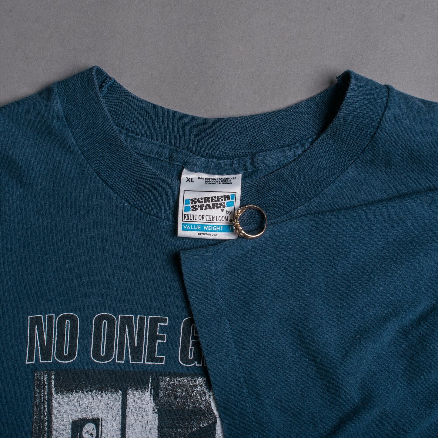 Vintage 90’s Kickback No One Gets Out Alive T-Shirt