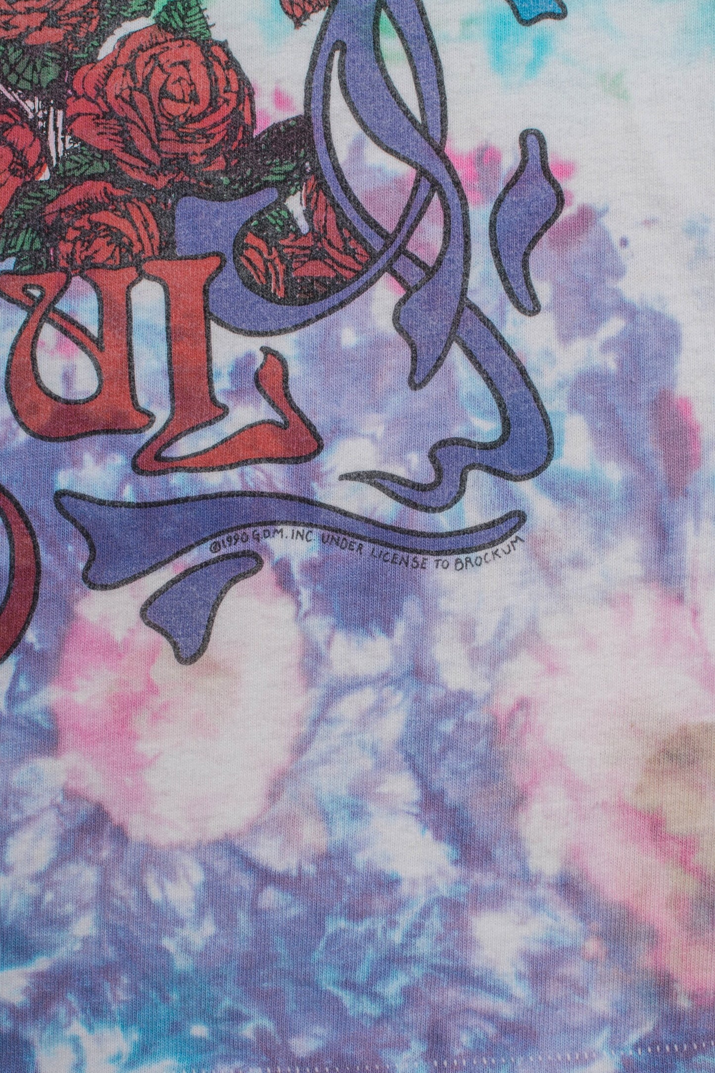 Vintage 1990 Grateful Dead 25 Years Dead Anniversary Tie DyeT-Shirt