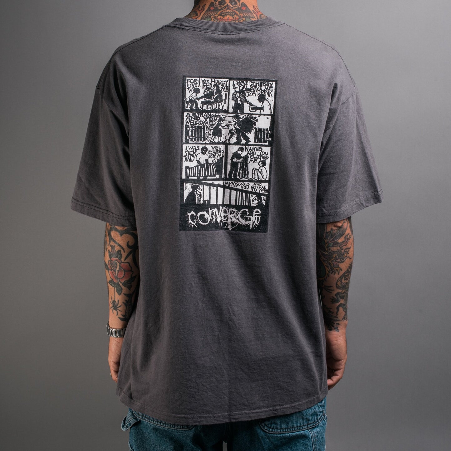 Vintage 90’s Converge The High Cost Of Playing God T-Shirt