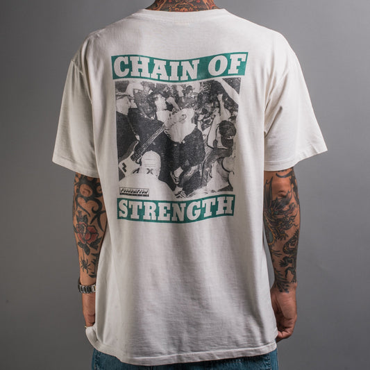 Vintage 90’s Chain Of Strength What Holds Us Apart T-Shirt