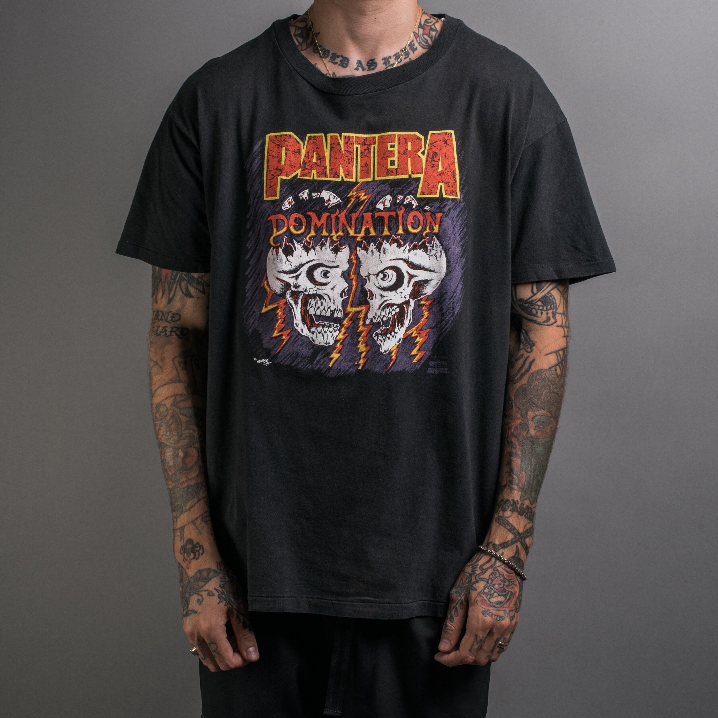 t-shirt metal donna Pantera - Domination - ROCK OFF - PANTS15LB - metal t-shirt metal donna Pantera - Domination - ROCK OFF - PANTS15LB - metal