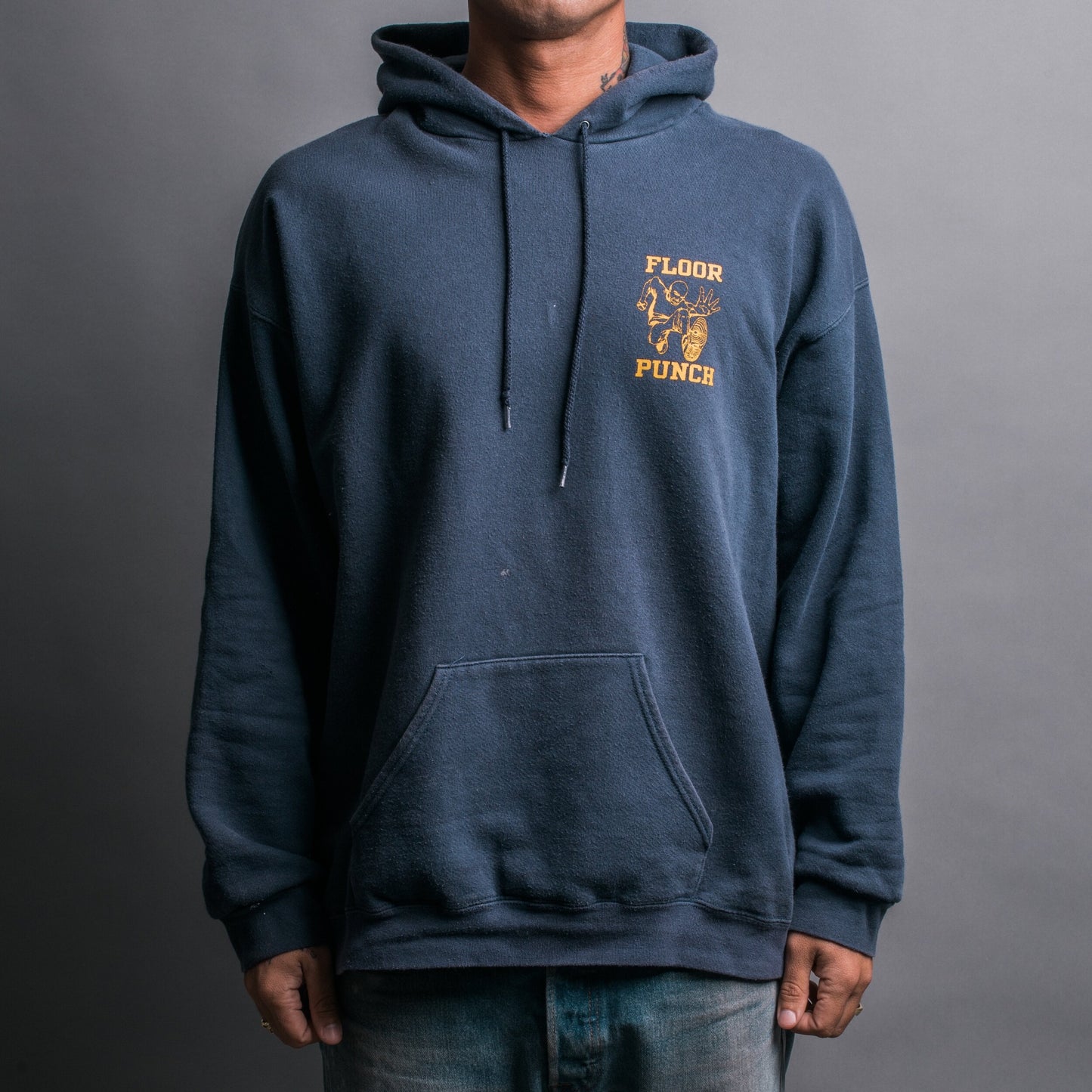 Vintage 90’s Floorpunch Straight Edge Hoodie