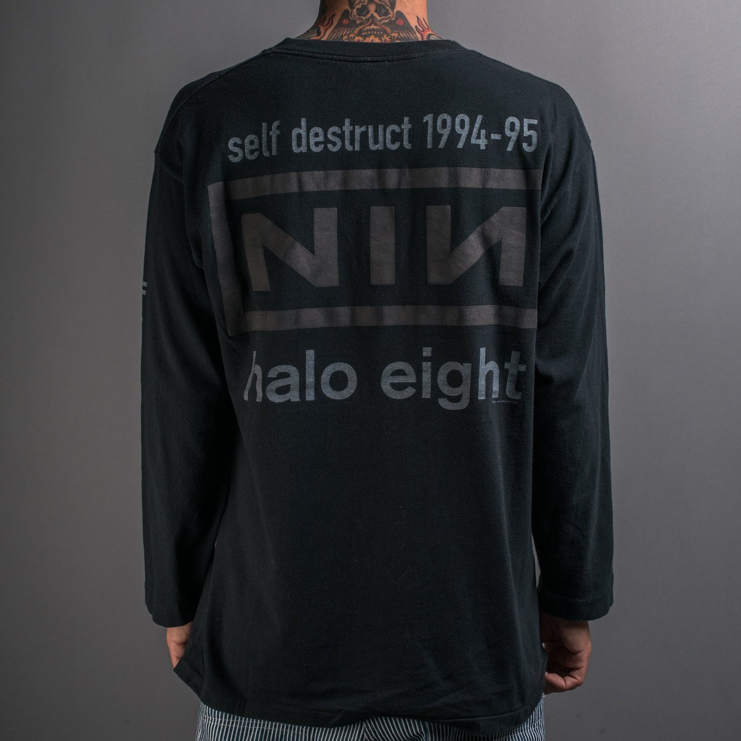 Vintage 1998 Nine Inch Nails Downward Spiral Longsleeve