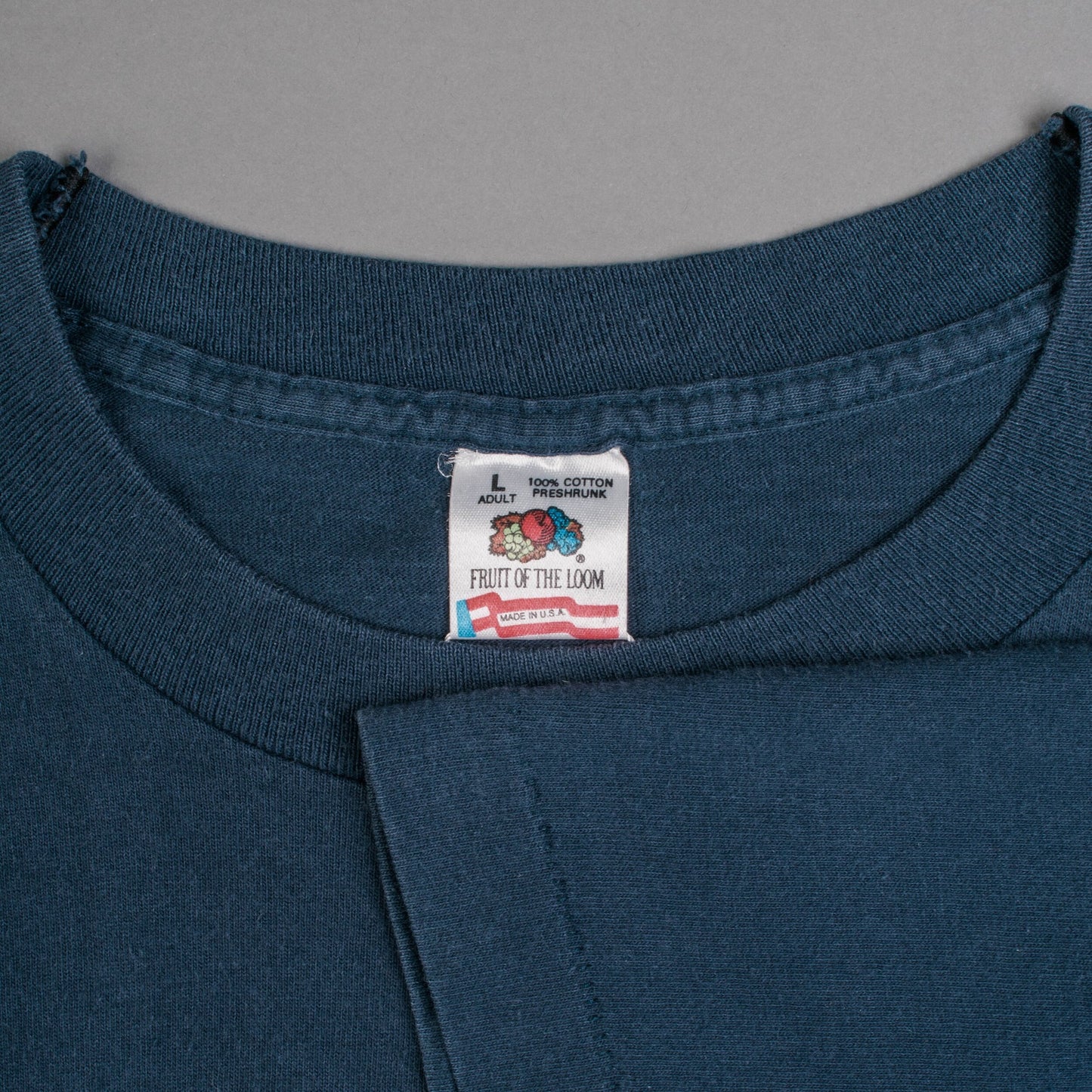 Vintage 90’s Suede Glittery Logo T-Shirt