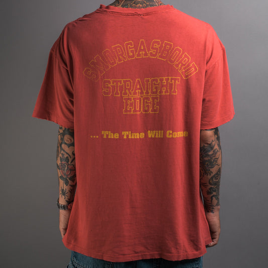 Vintage 90’s Smorgasbord Records Vegeterianism T-Shirt