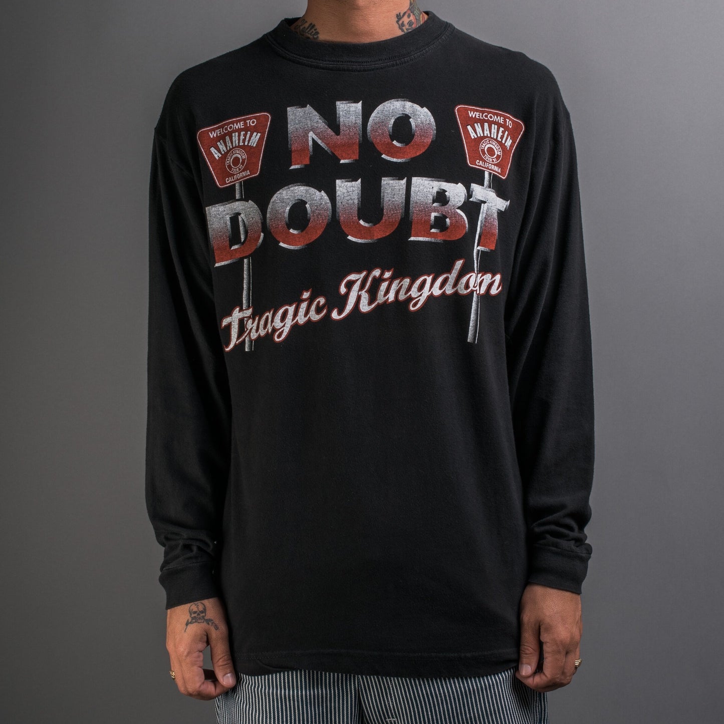 Vintage 1995 No Doubt Tragic Kingdom Tour Longsleeve
