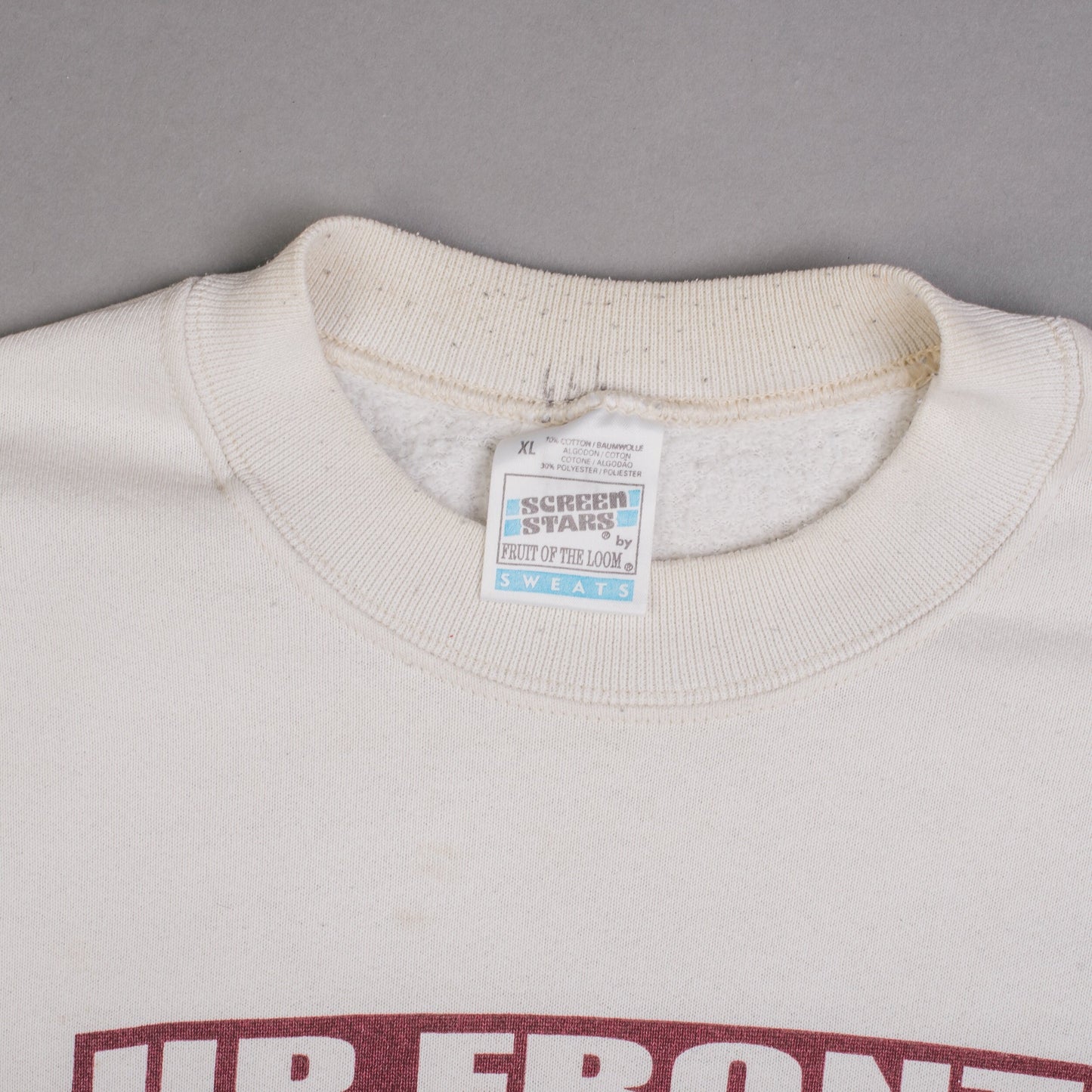 Vintage 1999 Up Front Movement European Tour Sweatshirt