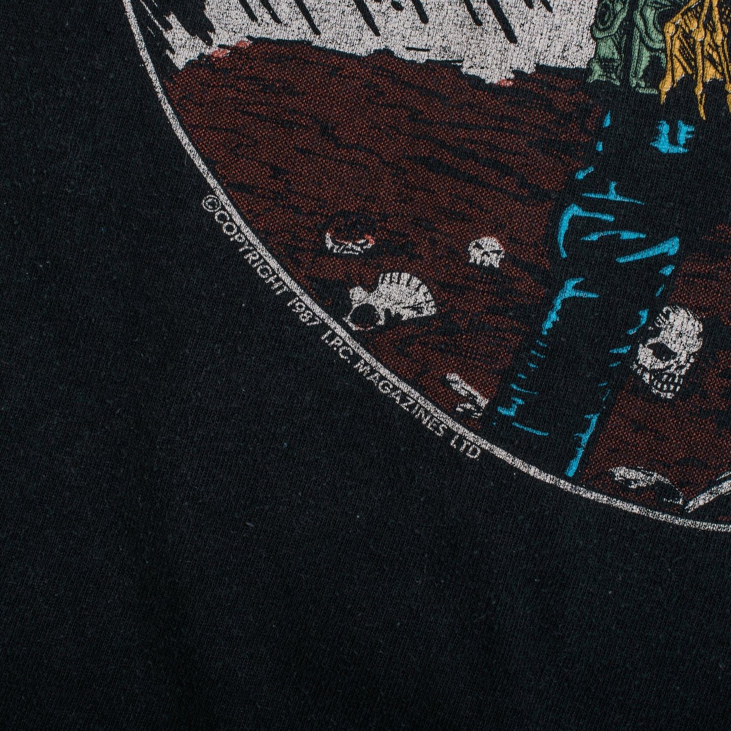 Vintage 1987 Anthrax Among the Living Tour T-Shirt