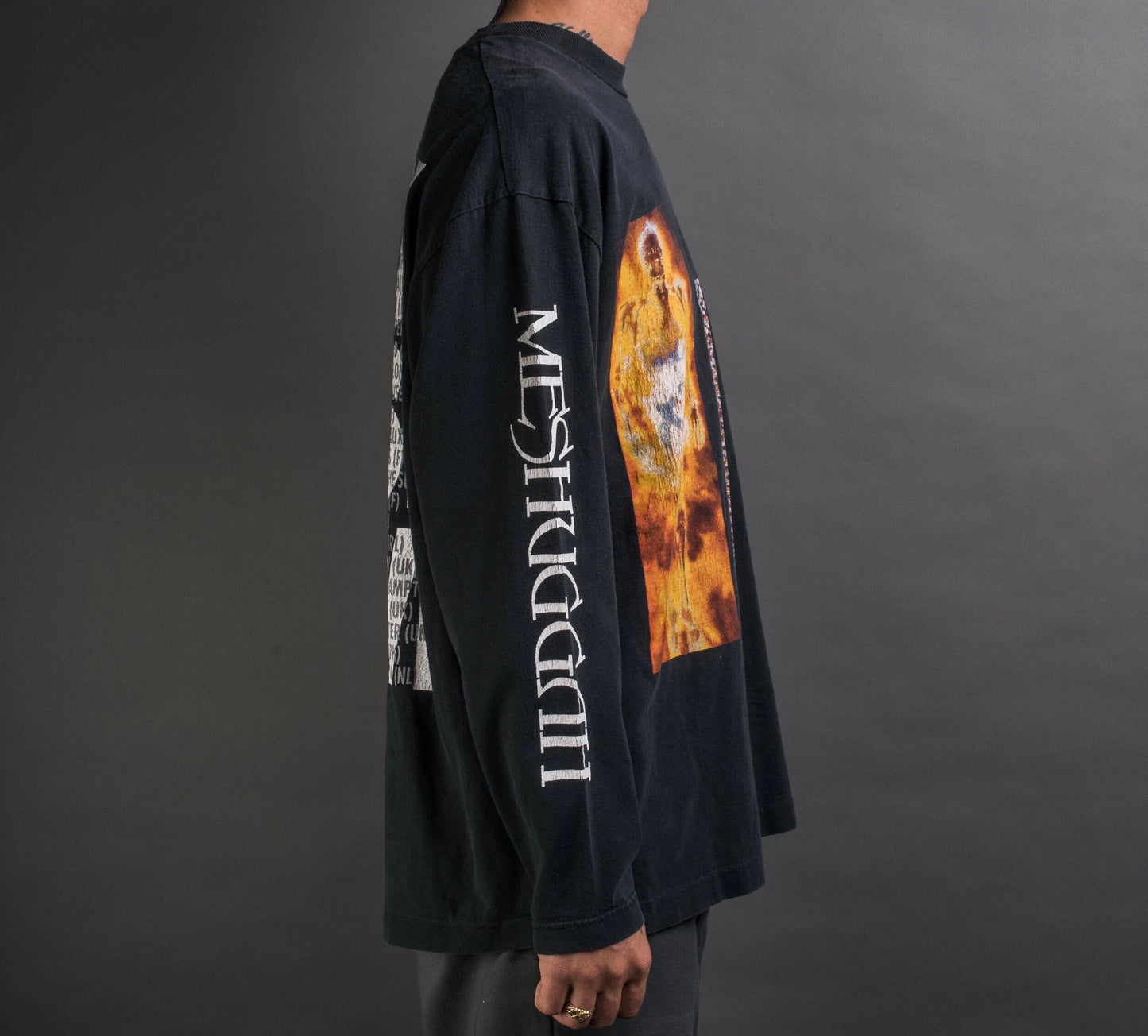 Vintage 1995 Meshuggah Destroy Erase Improve Tour Longsleeve