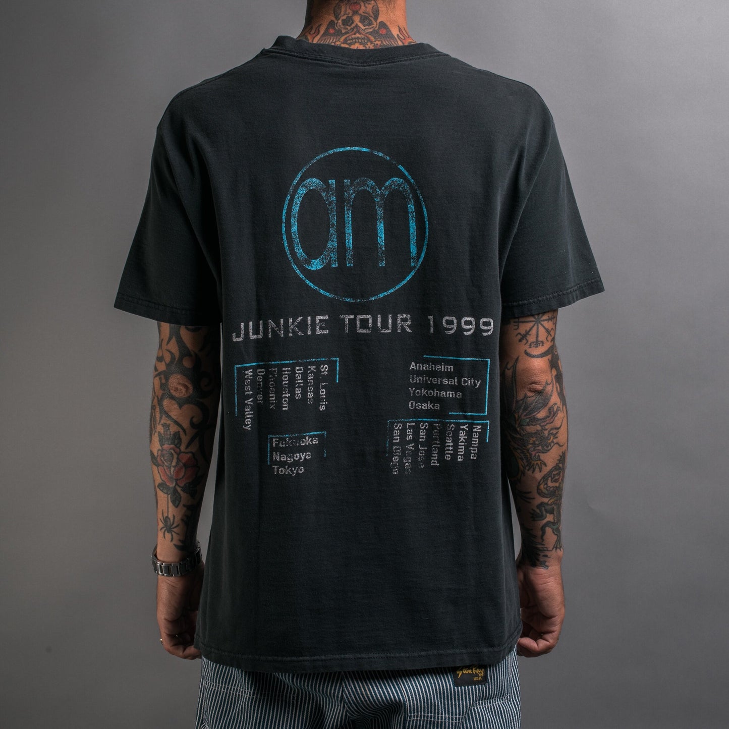 Vintage 1999 Alanis Morissette Junkie Tour T-Shirt