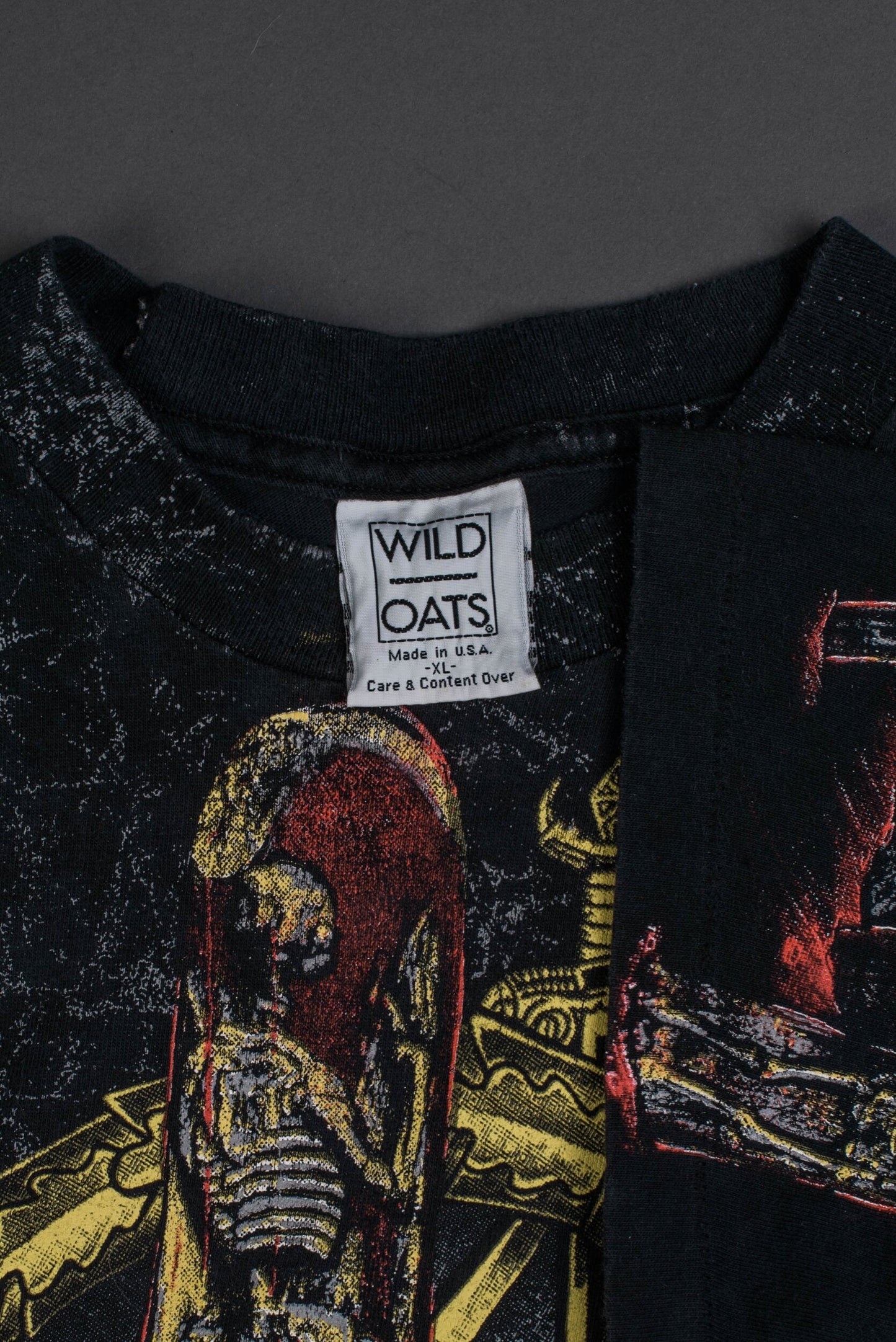 Vintage 1991 Slayer Seasons In The Abyss All Over Print T-Shirt