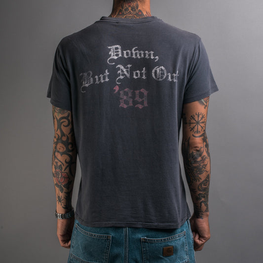 Vintage 1989 Cro-Mags Down But Not Out Tour T-Shirt