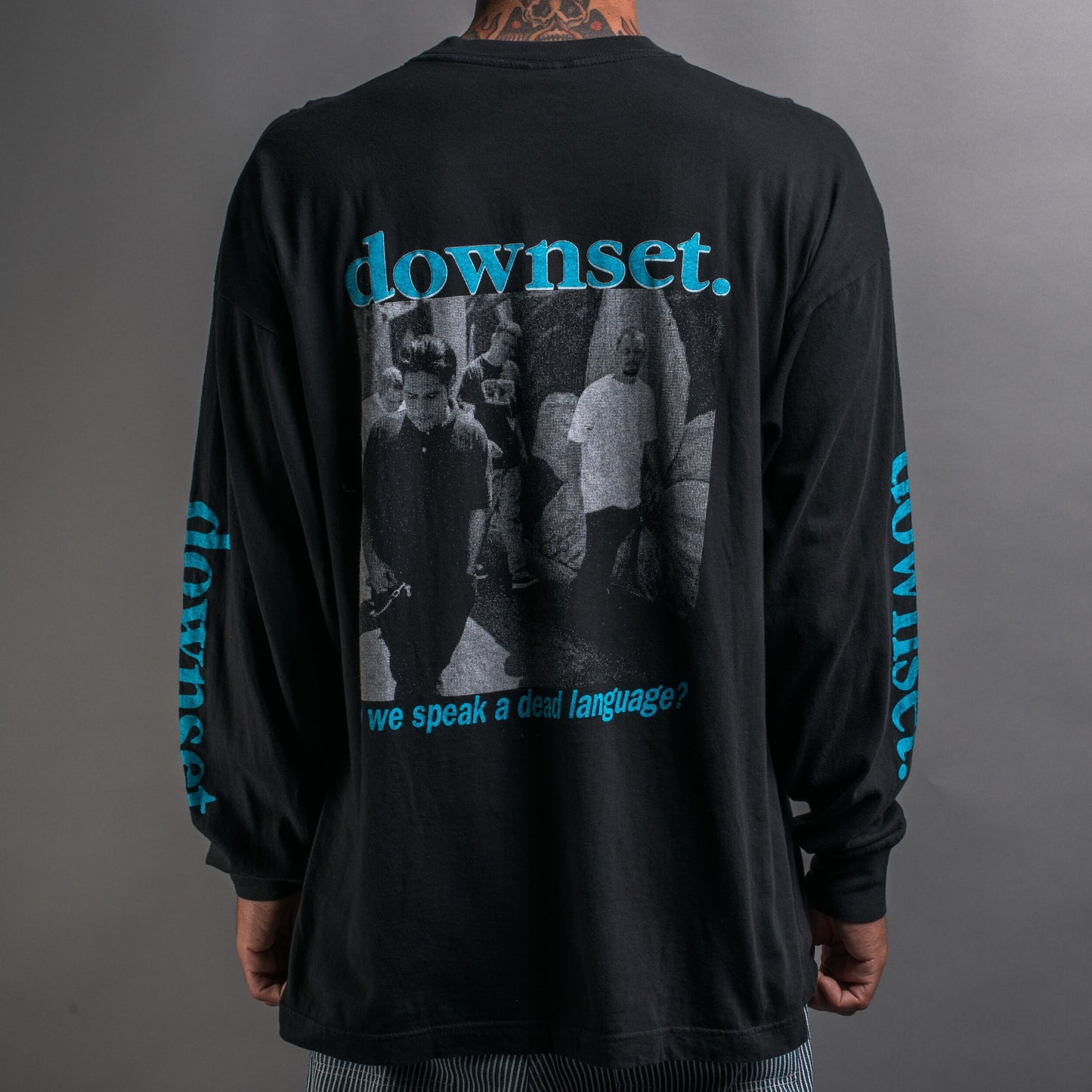 Vintage 90’s Downset Do We Speak A Dead Language Longsleeve