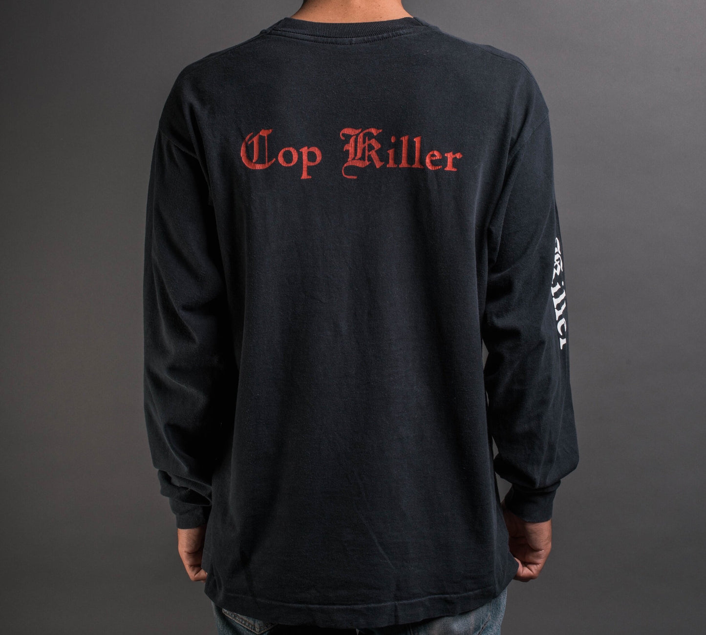 Vintage 90’s Rhyme Syndicate/Body Count Cop Killer Longsleeve