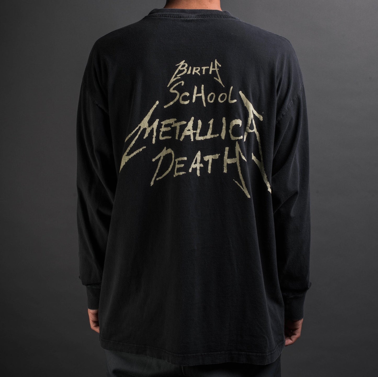 Vintage 90’s Metallica Birth School Death Longsleeve
