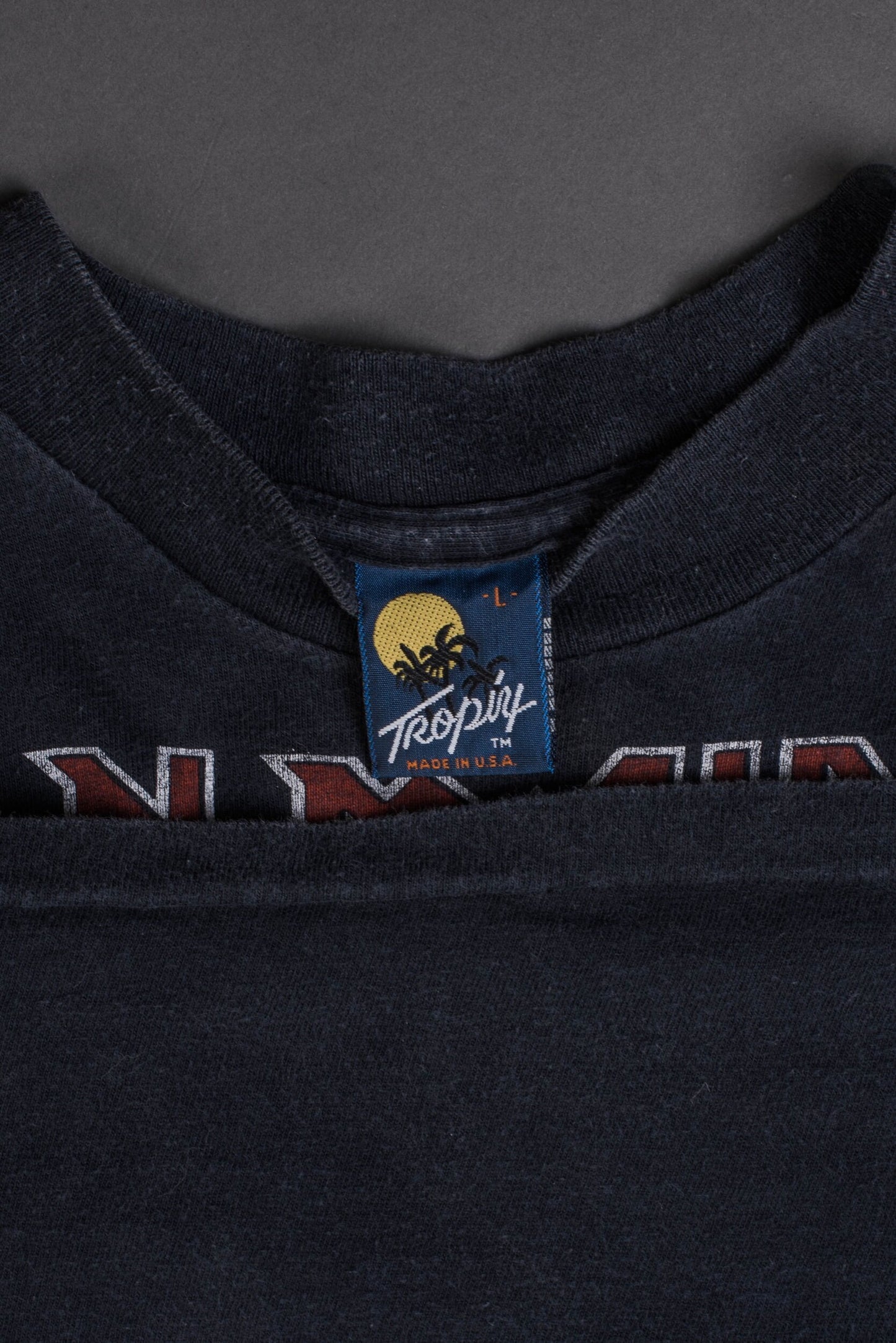 Vintage 1984 Iron Maiden World Slavery Tour Longsleeve