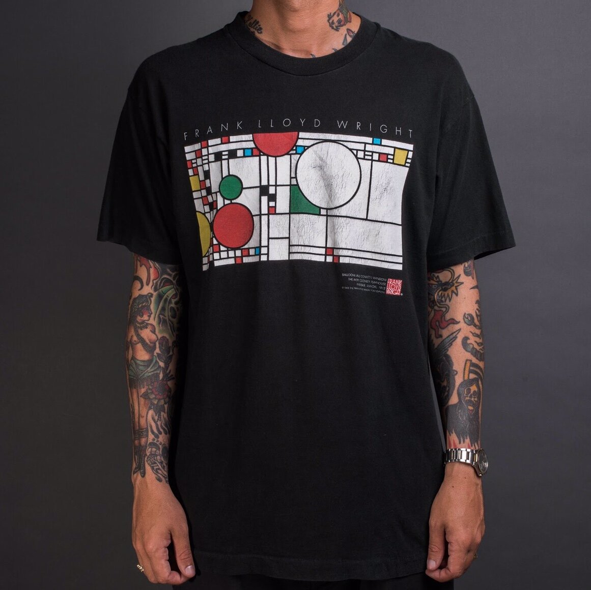 Tag fat vejviser Prelude Vintage 1993 Frank Lloyd Wright T-Shirt – Mills Vintage USA