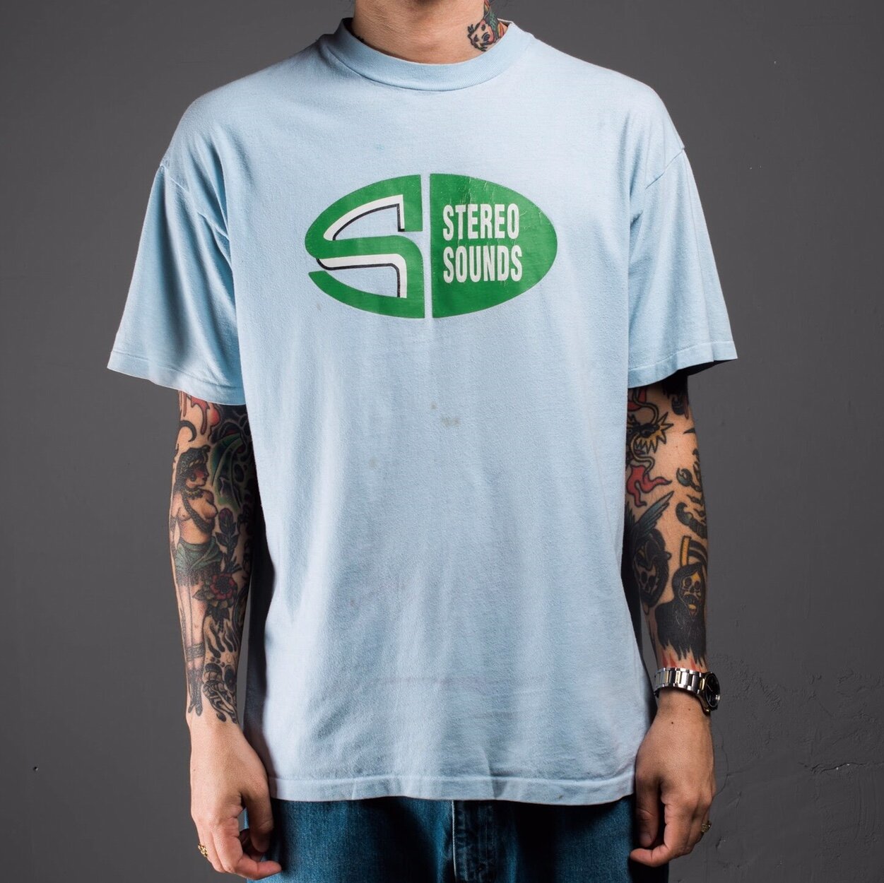 Vintage 90’s Stereo Sounds Skateboards T-Shirt
