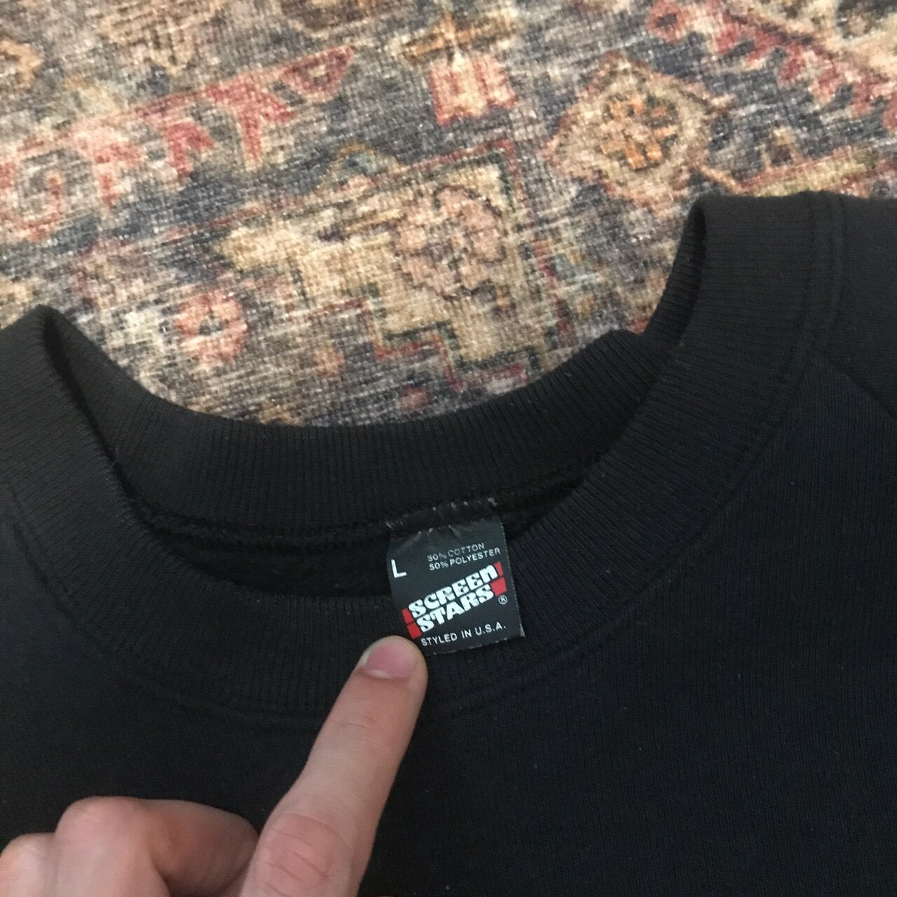 Vintage 1990 The Rolling Stones Urban Jungle Euro Tour Sweatshirt