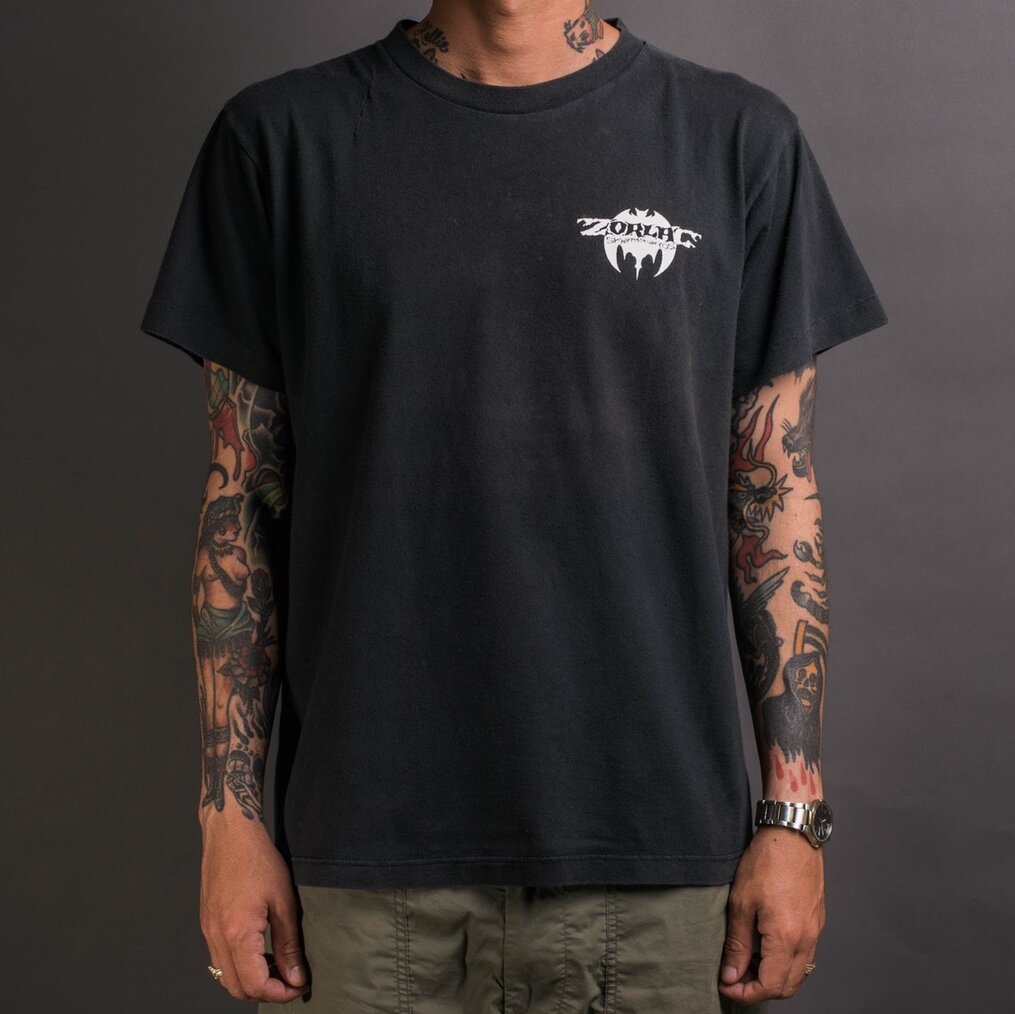 Vintage 90’s Zorlac Skateboards Pushead T-Shirt
