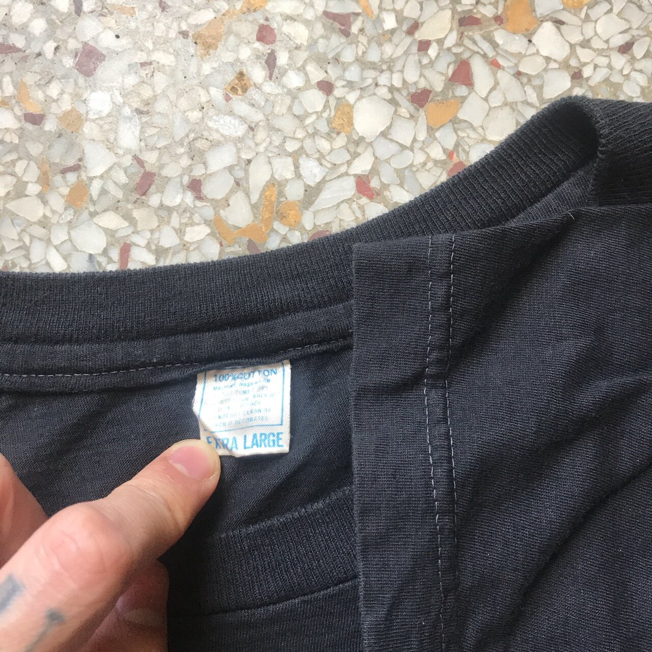 Vintage 1992 Danzig Dirty Black Summer Euro Tour T-Shirt